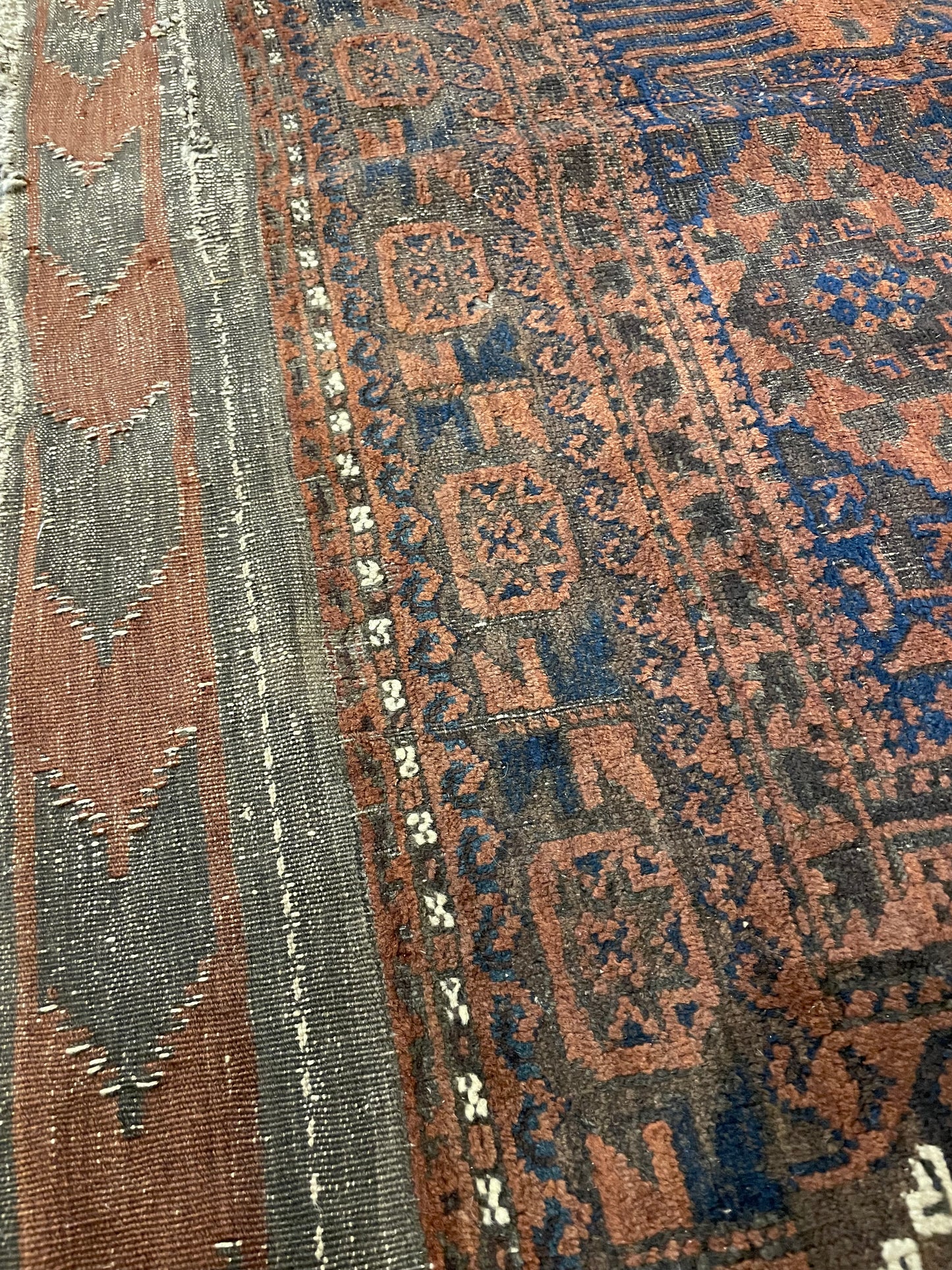 Antique Timuri Baluch Rug