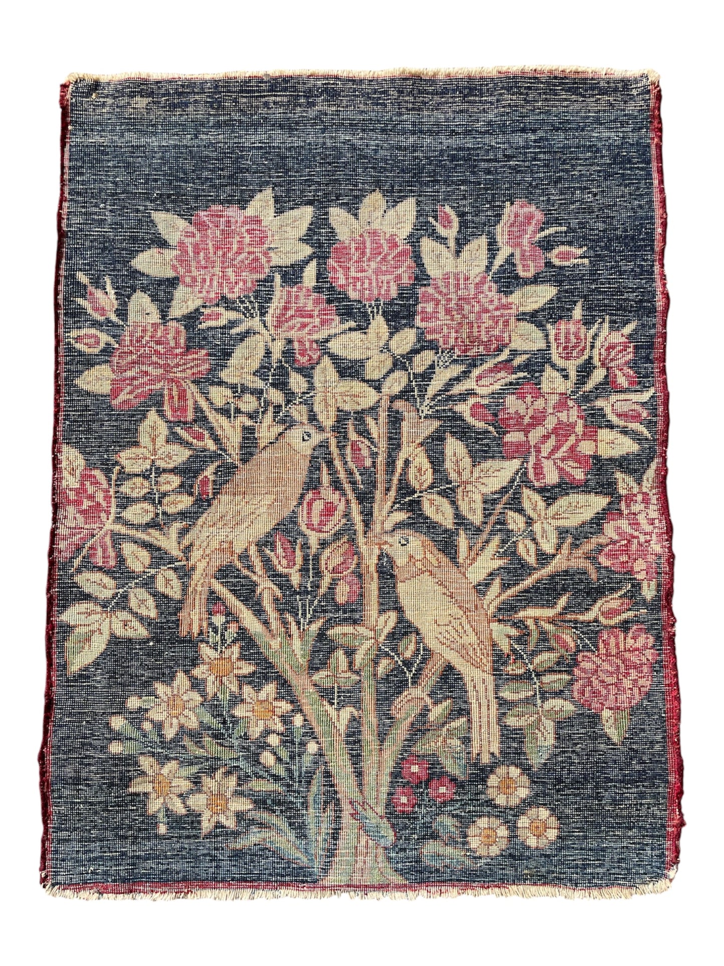 Antique Kirman Lavar - Small Rug