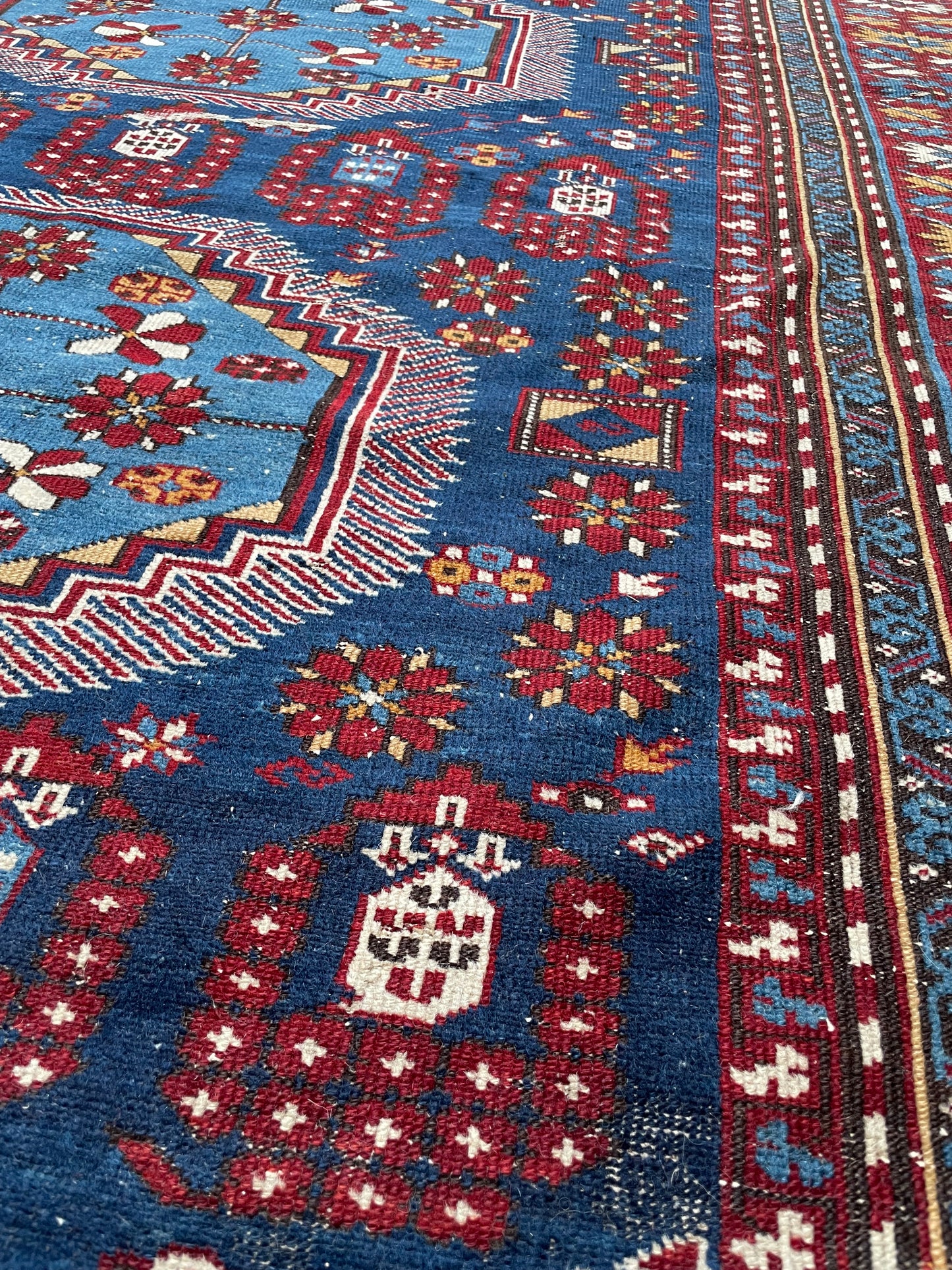 Antique Caucasian Khila - Baku Rug