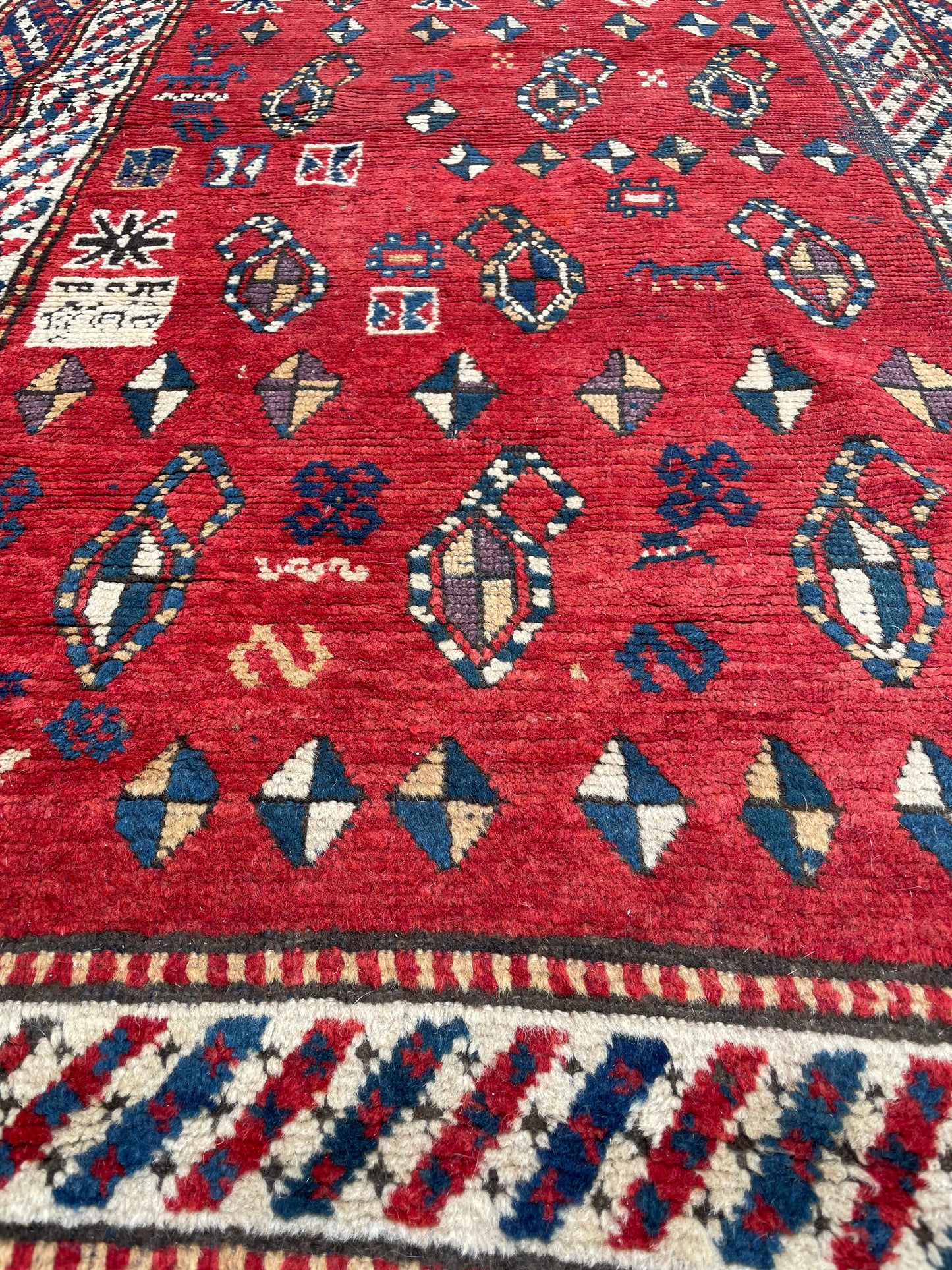 Antique South Caucasian  Karabagh Rug