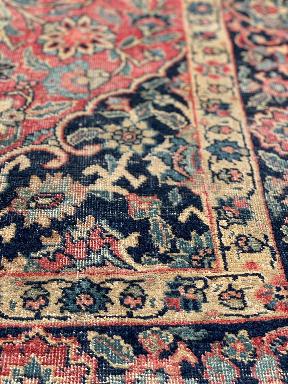 Antique Tabriz Rug