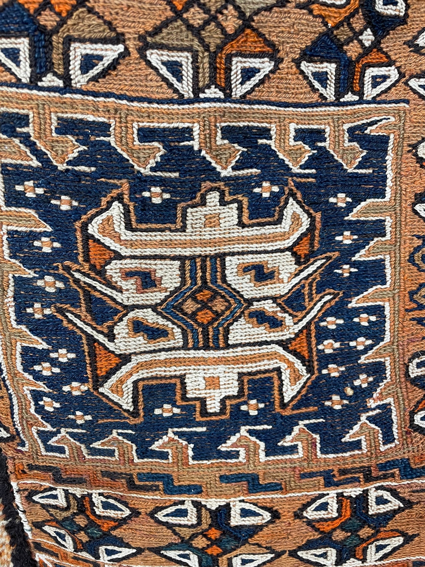Antique Bakhtiari Khorjin saddle bags