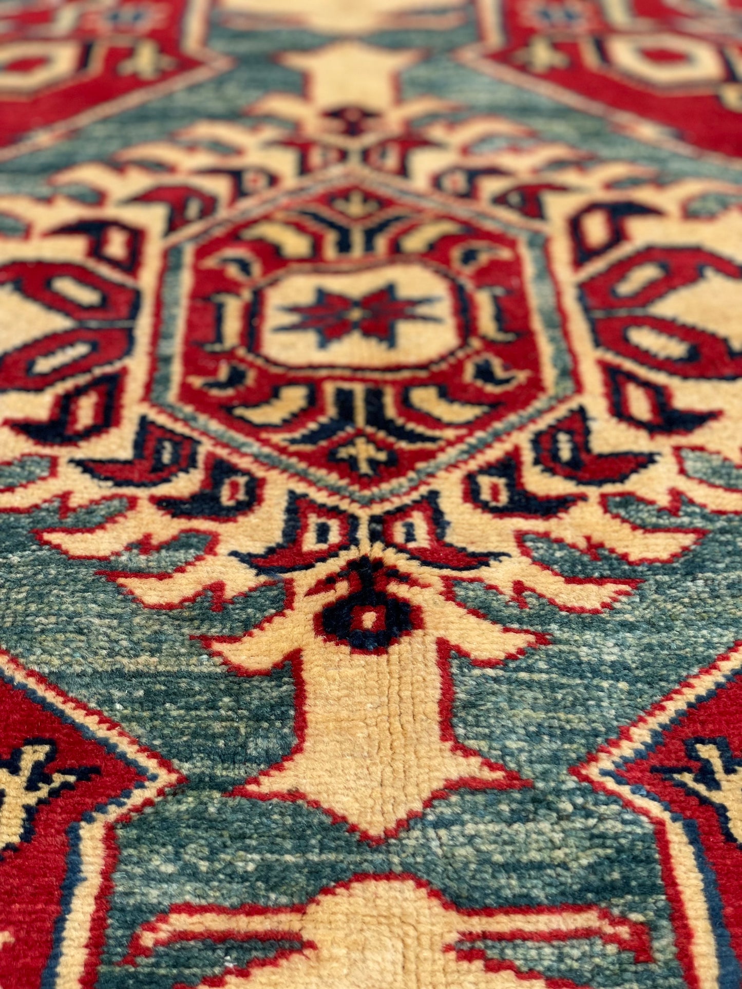 Afghan Caucasian ‘Dragon’ Design Rug