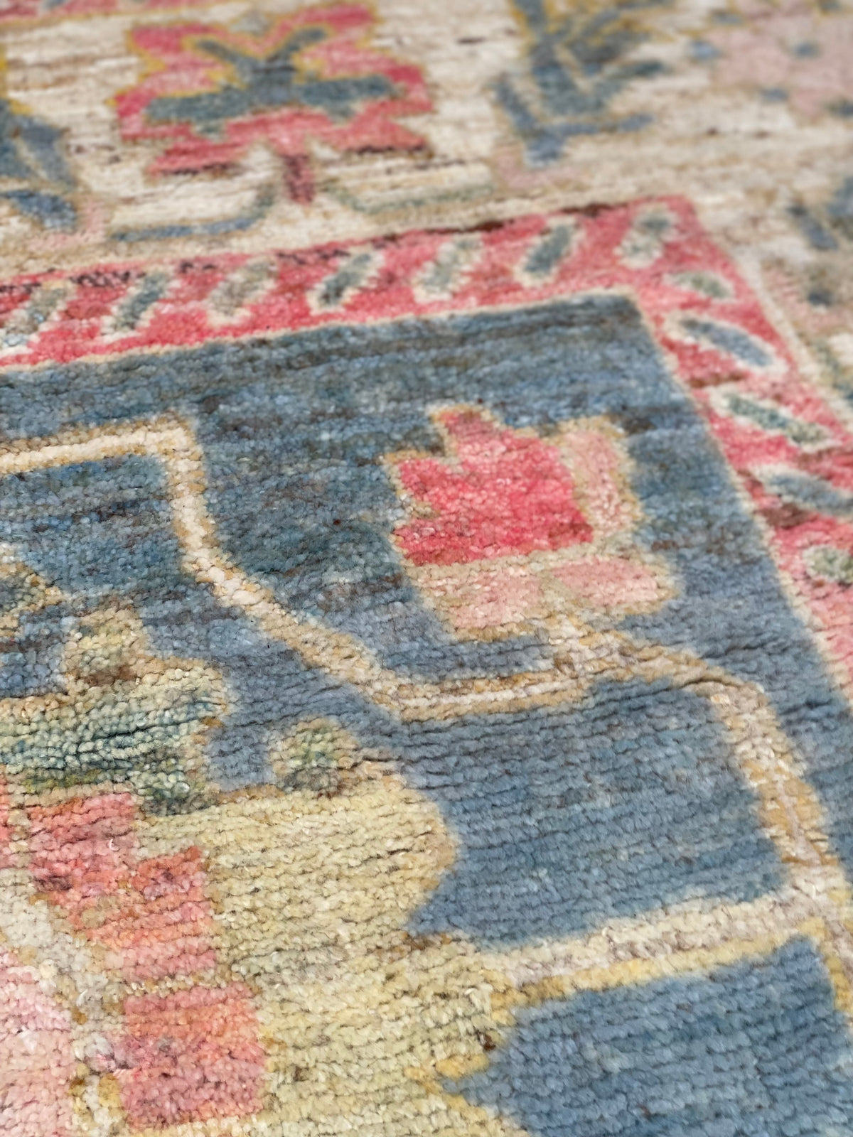Large Turkish Oushak Design Carpet