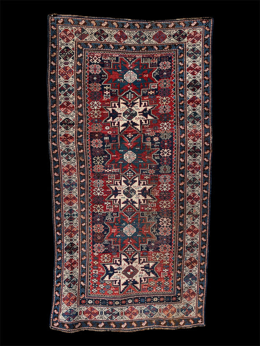 Antique Caucasian with Lezghi Stars