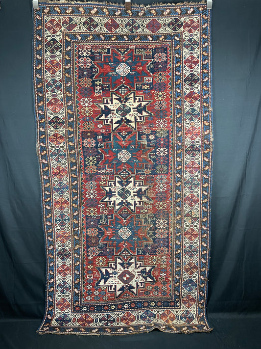 Antique Caucasian with Lezghi Stars