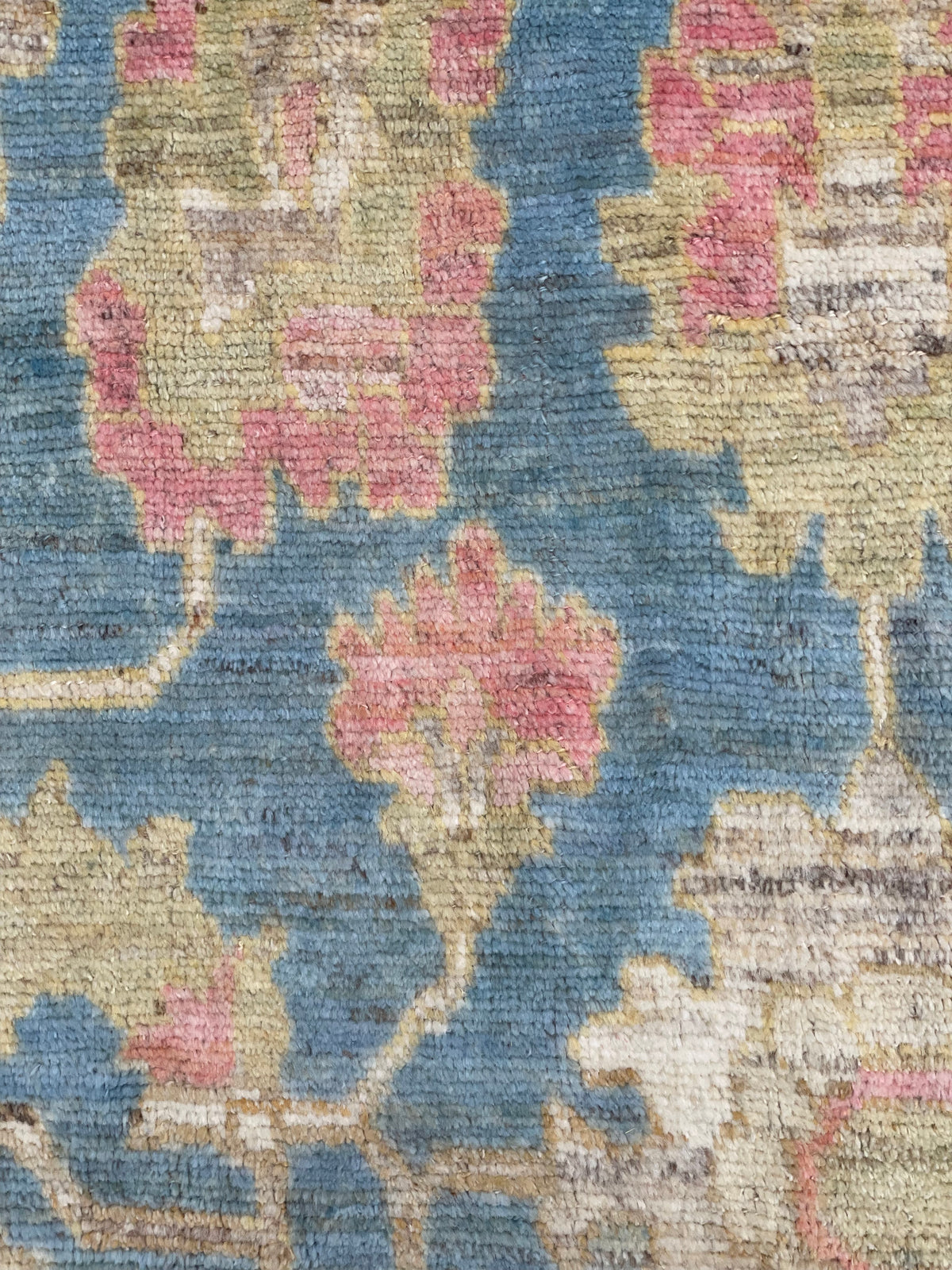 Large Turkish Oushak Design Carpet