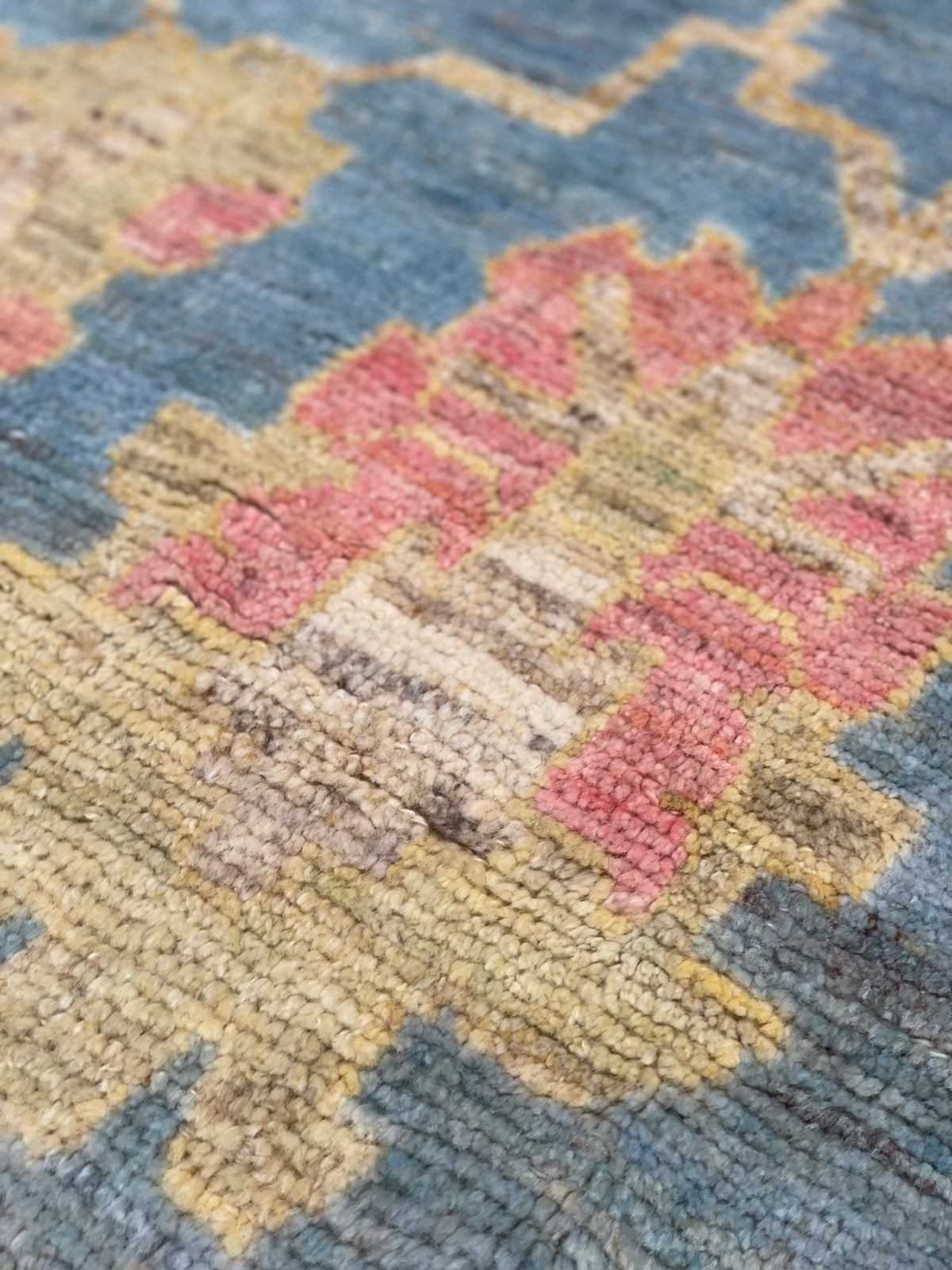 Large Turkish Oushak Design Carpet