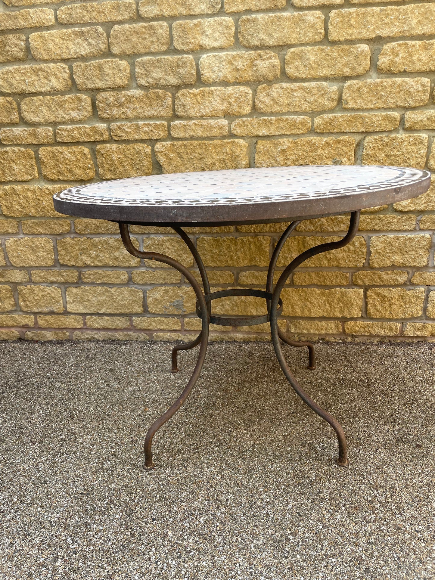Vintage Moroccan Mosaic Table
