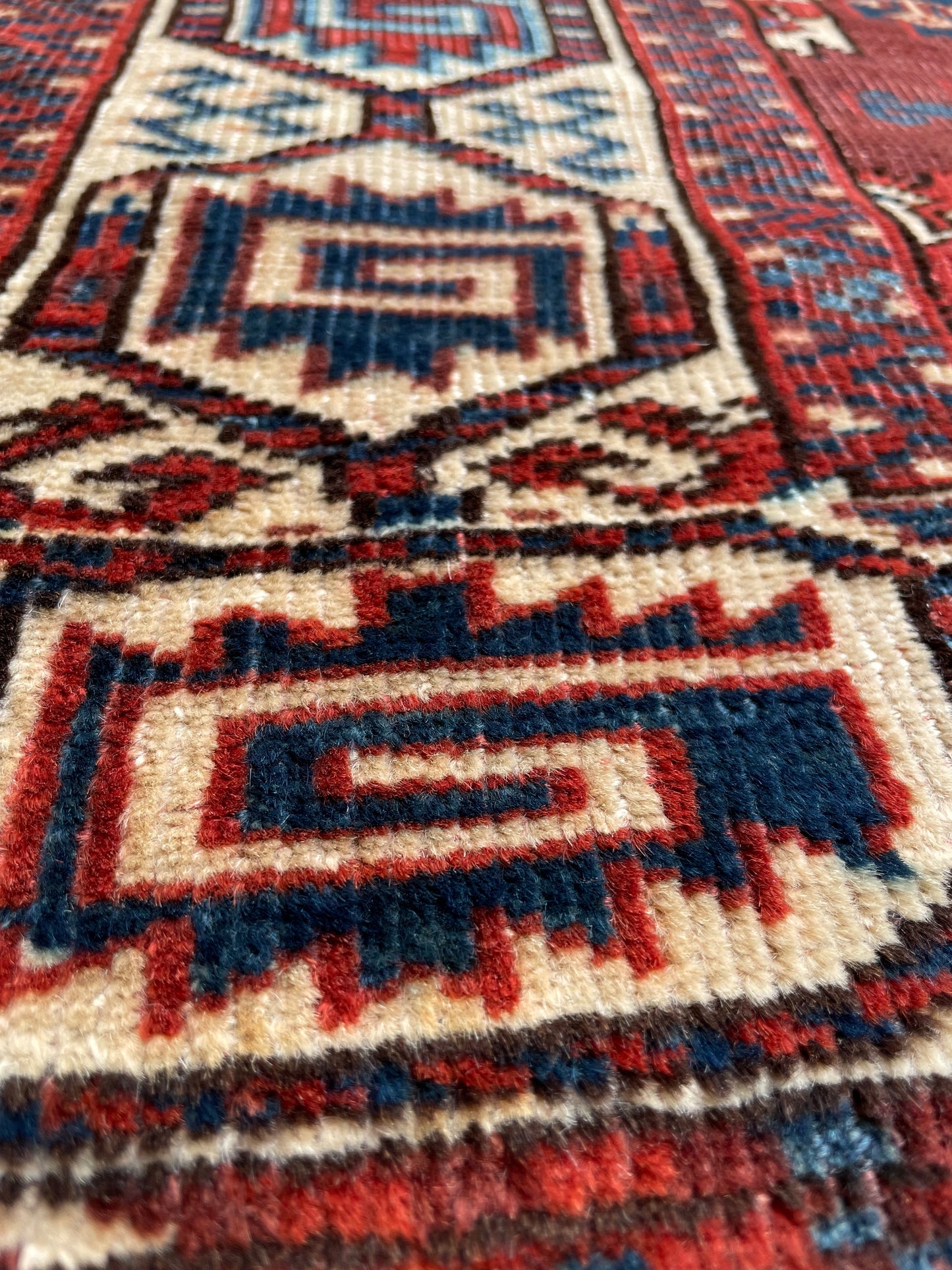 Turkoman Yomut Main Carpet Late 19th Century