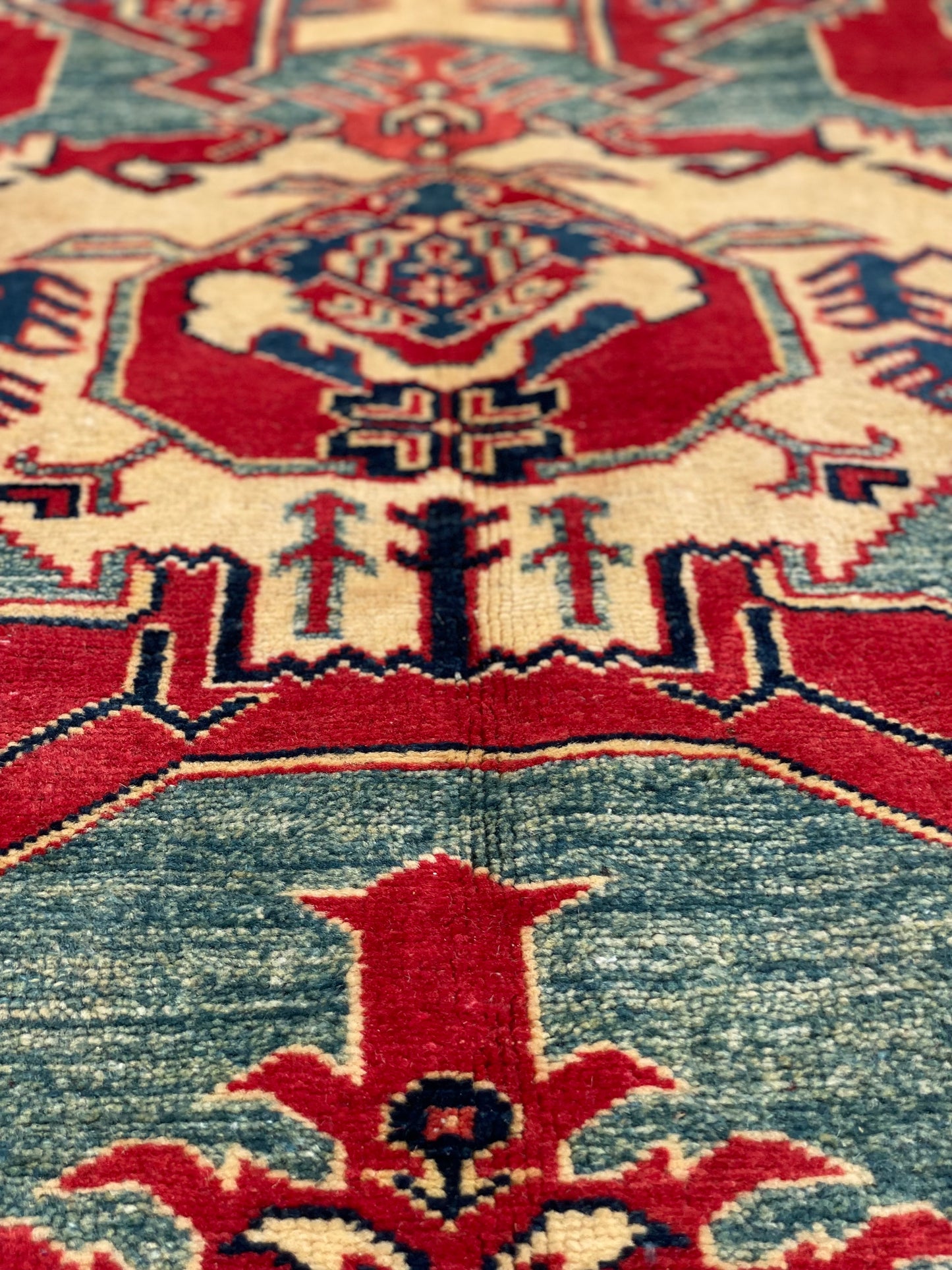 Afghan Caucasian ‘Dragon’ Design Rug