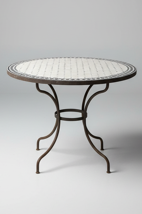 Vintage Moroccan Mosaic Table