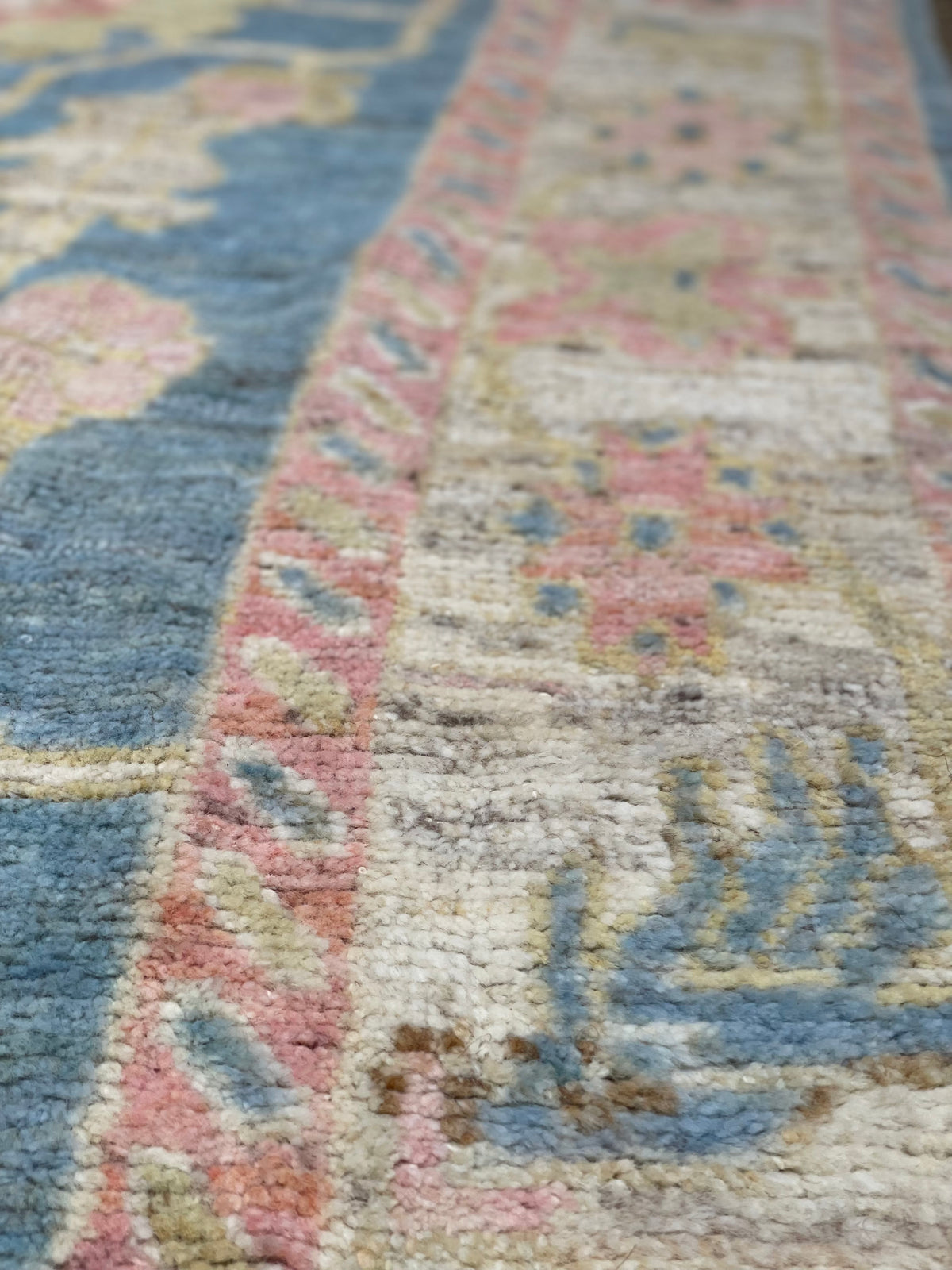 Large Turkish Oushak Design Carpet