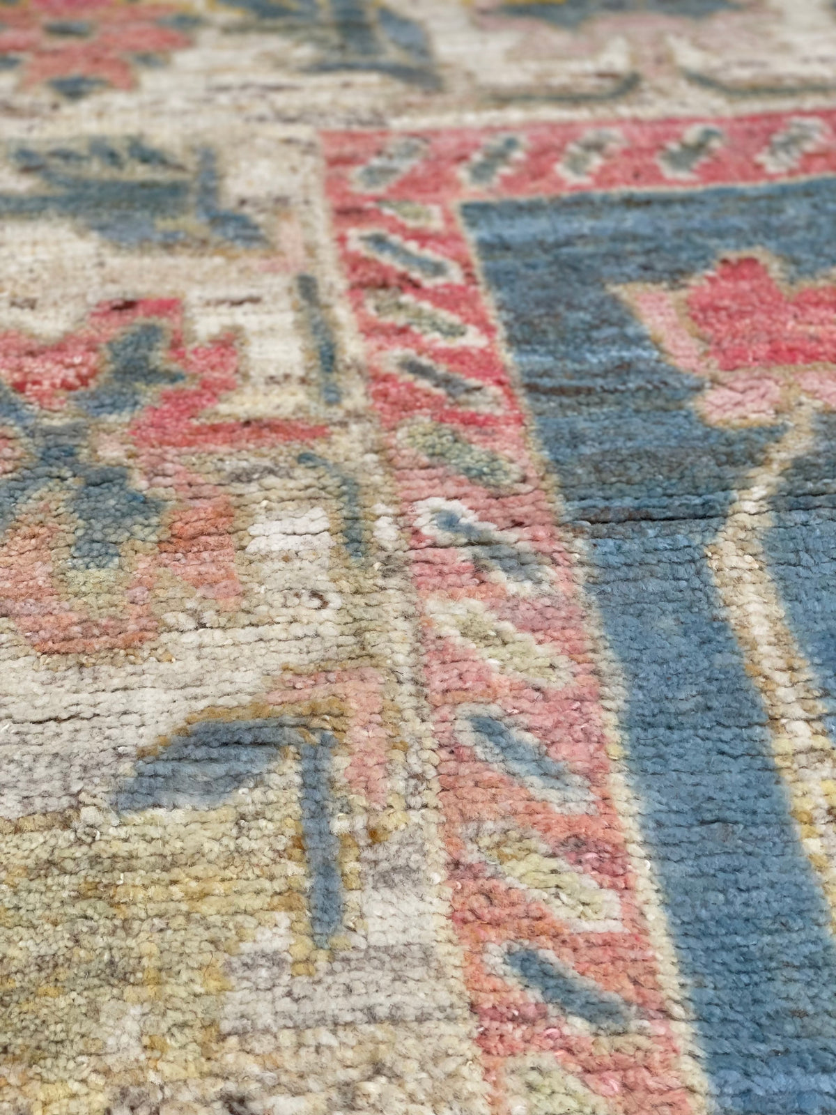 Large Turkish Oushak Design Carpet