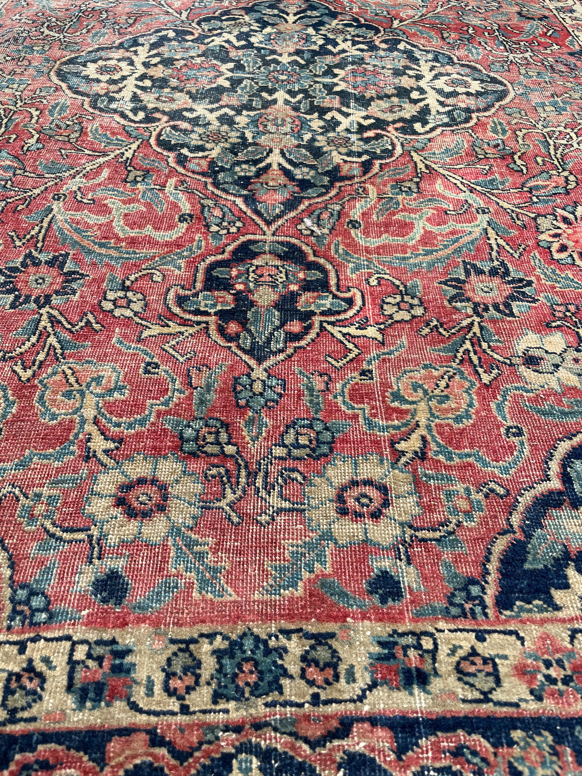 Antique Tabriz Rug