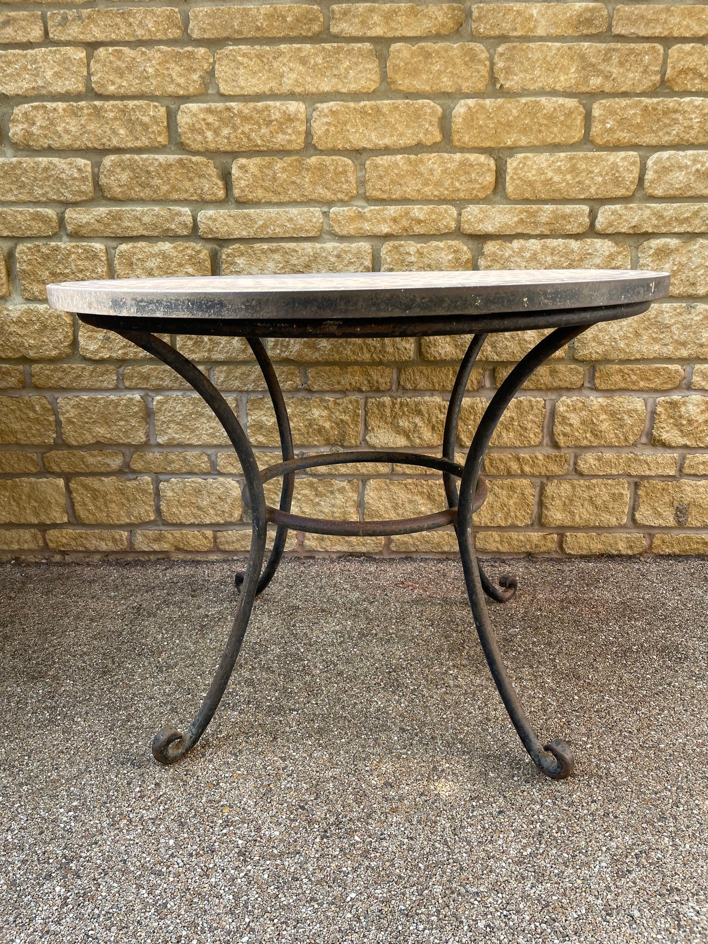 Vintage Moroccan Mosaic Table
