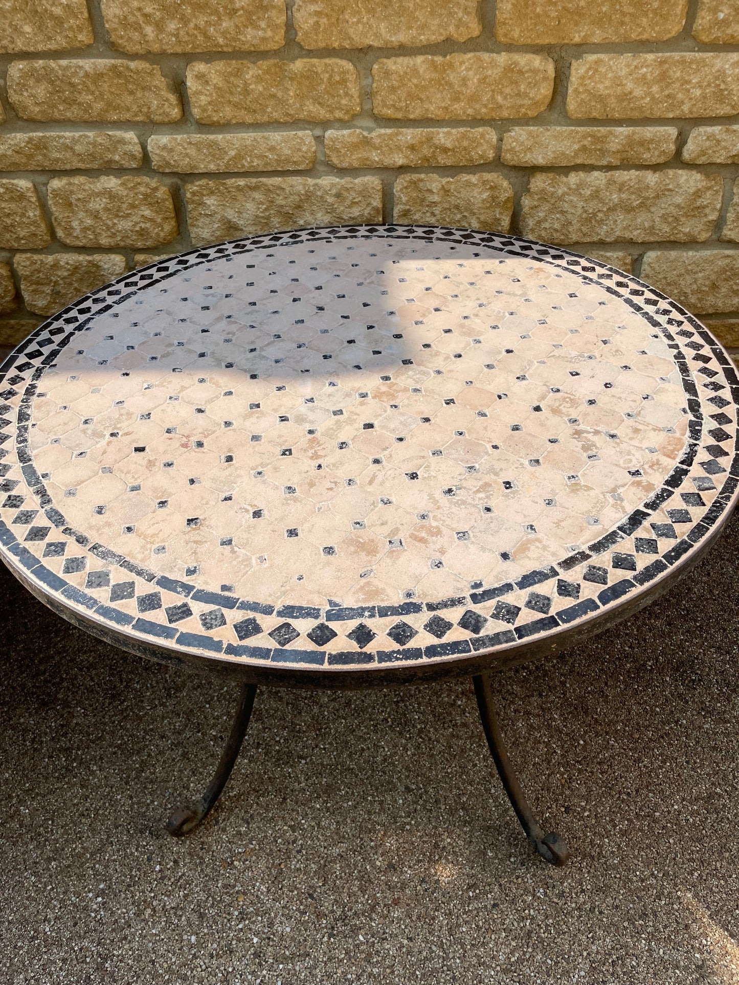 Vintage Moroccan Mosaic Table