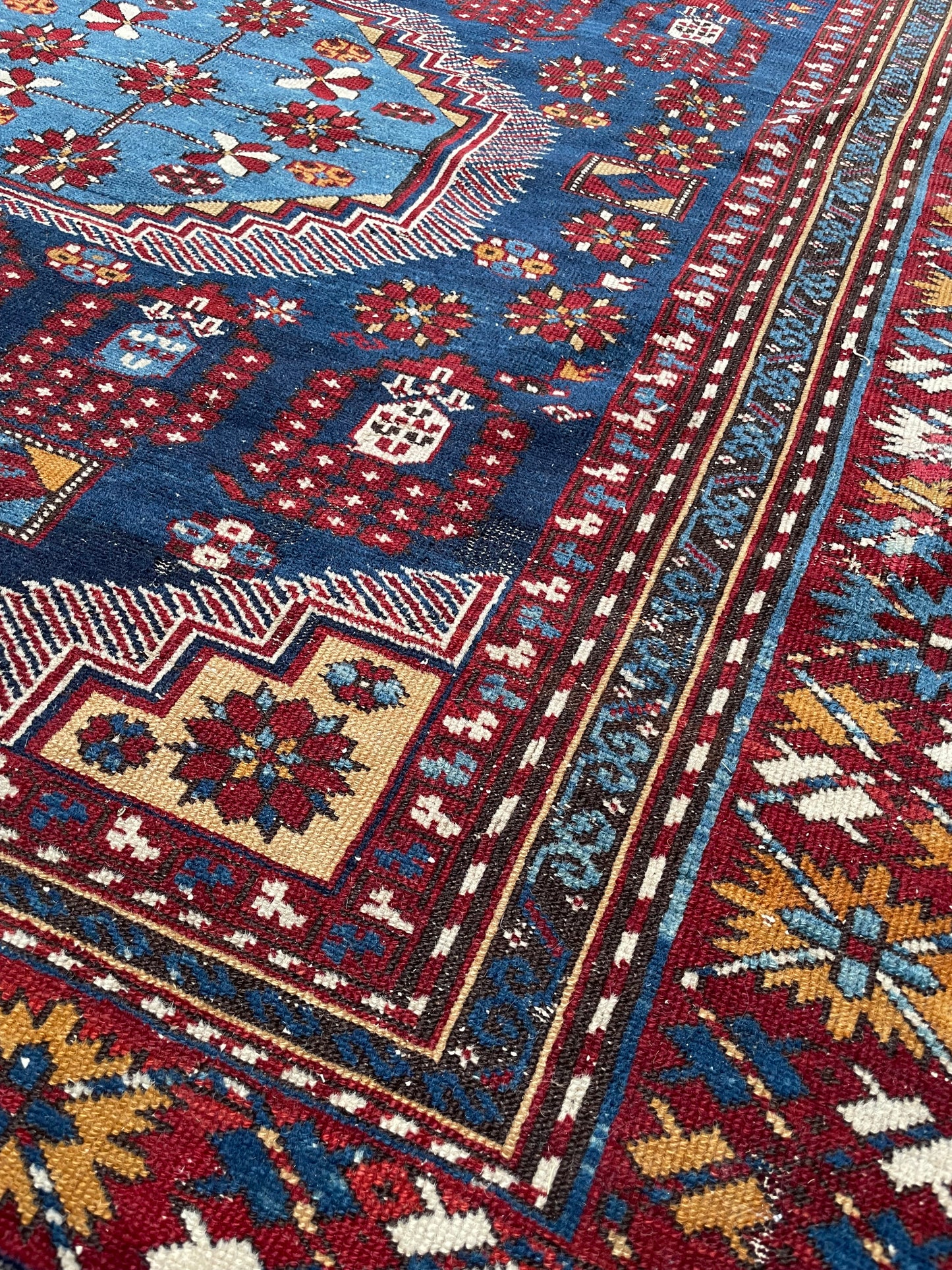 Antique Caucasian Khila - Baku Rug