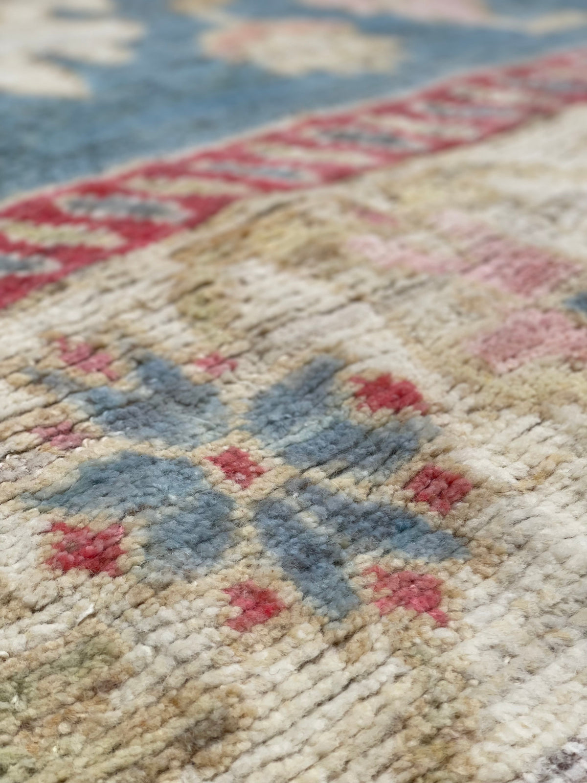 Large Turkish Oushak Design Carpet