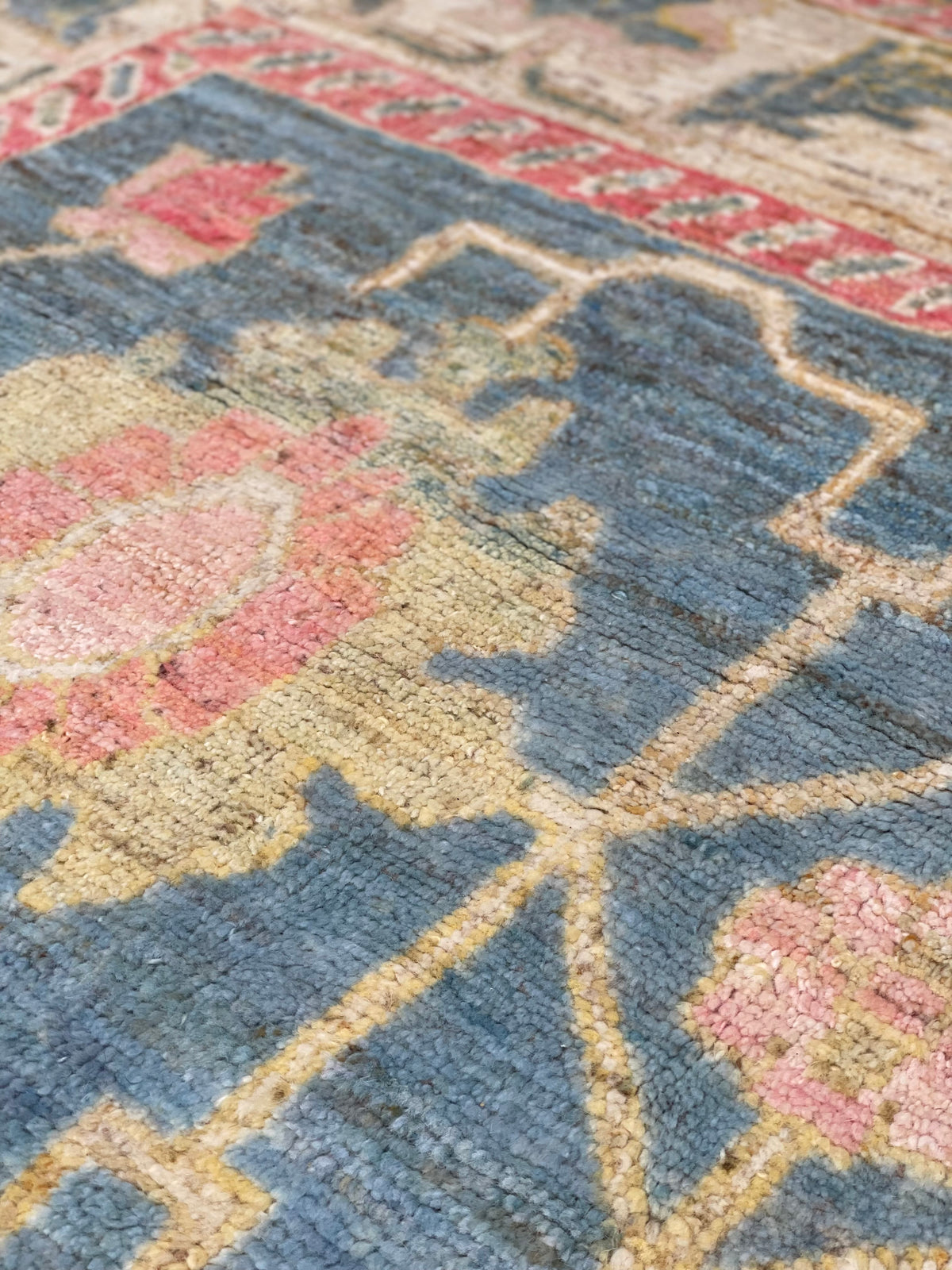 Large Turkish Oushak Design Carpet