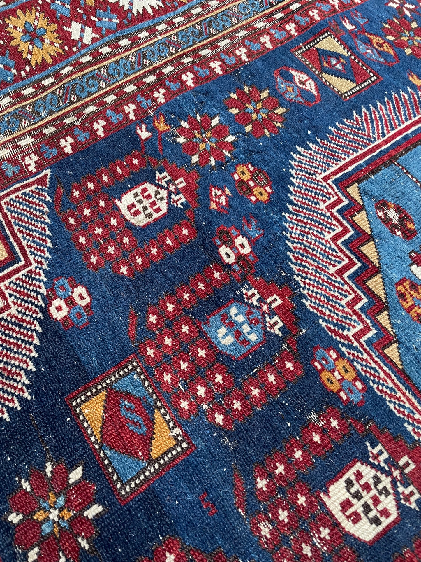Antique Caucasian Khila - Baku Rug