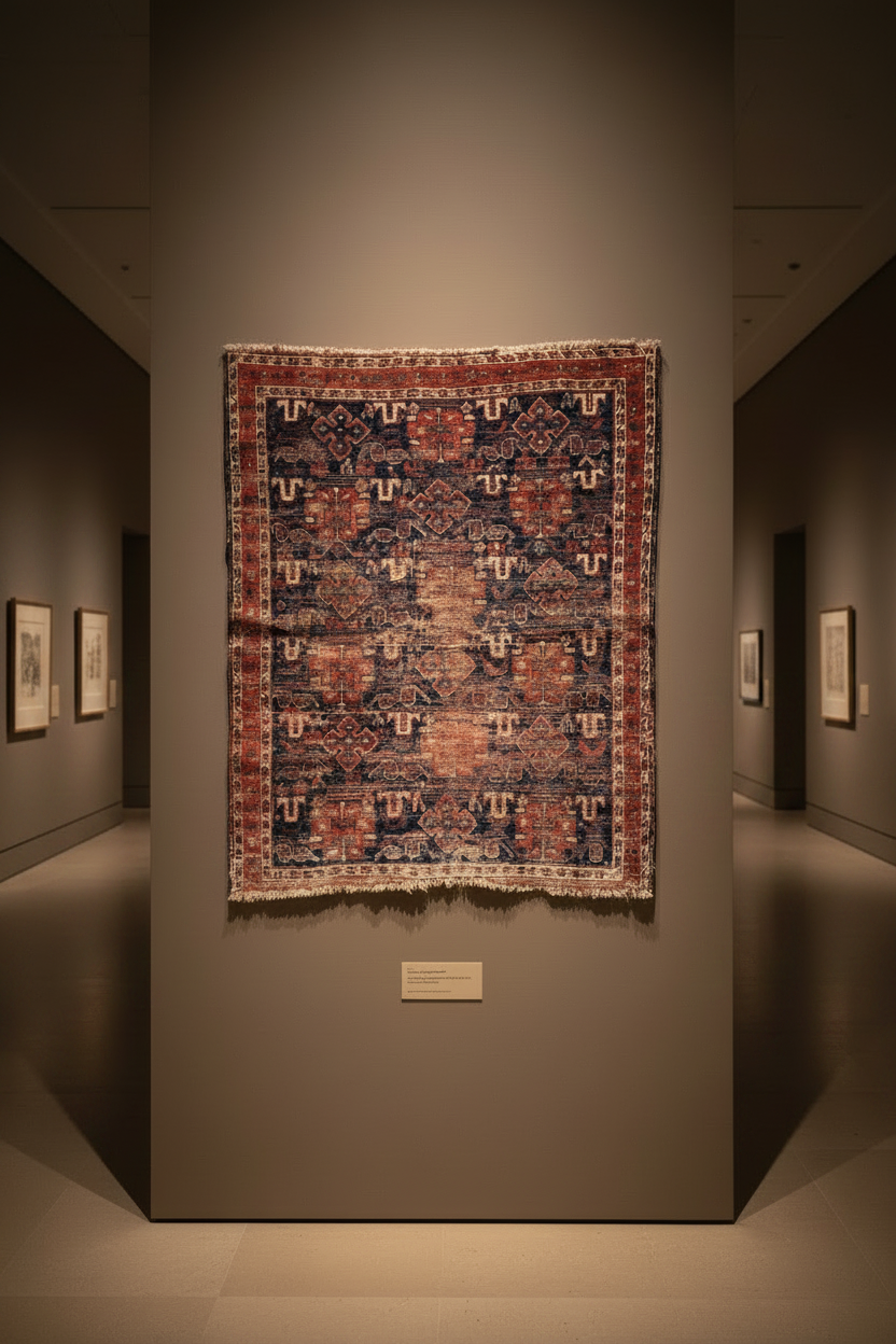 Antique Tribal Afshar Rug