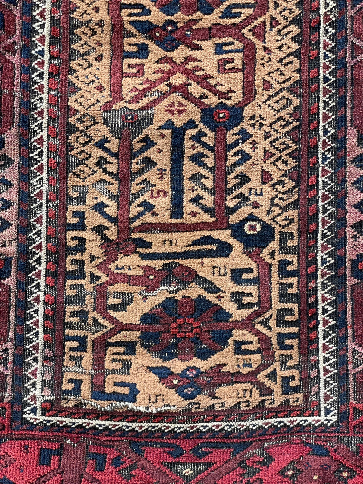 Antique Khorasan Baluch Rug