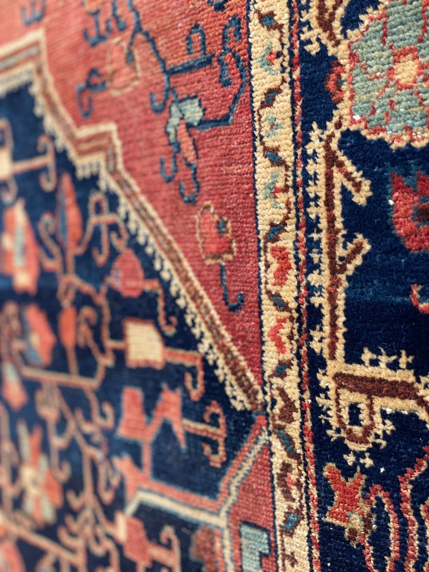 Antique Persian Jozan Rug Circa 1900