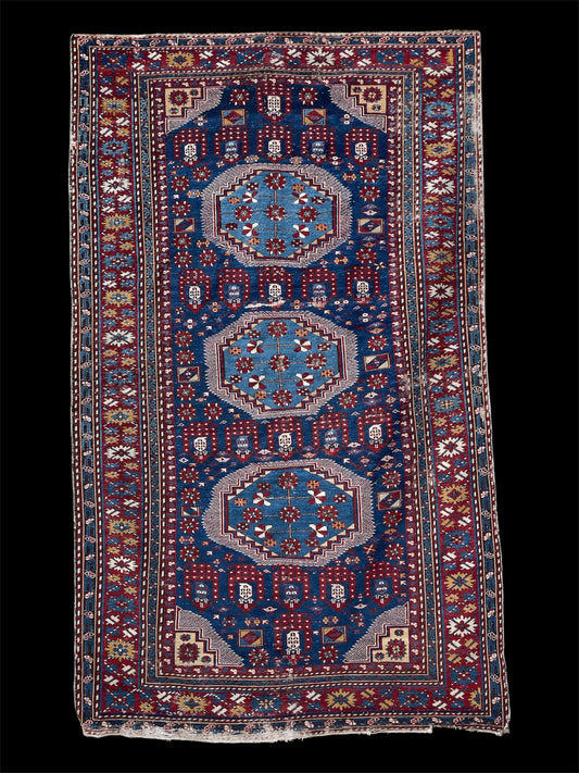Antique Caucasian Khila - Baku Rug