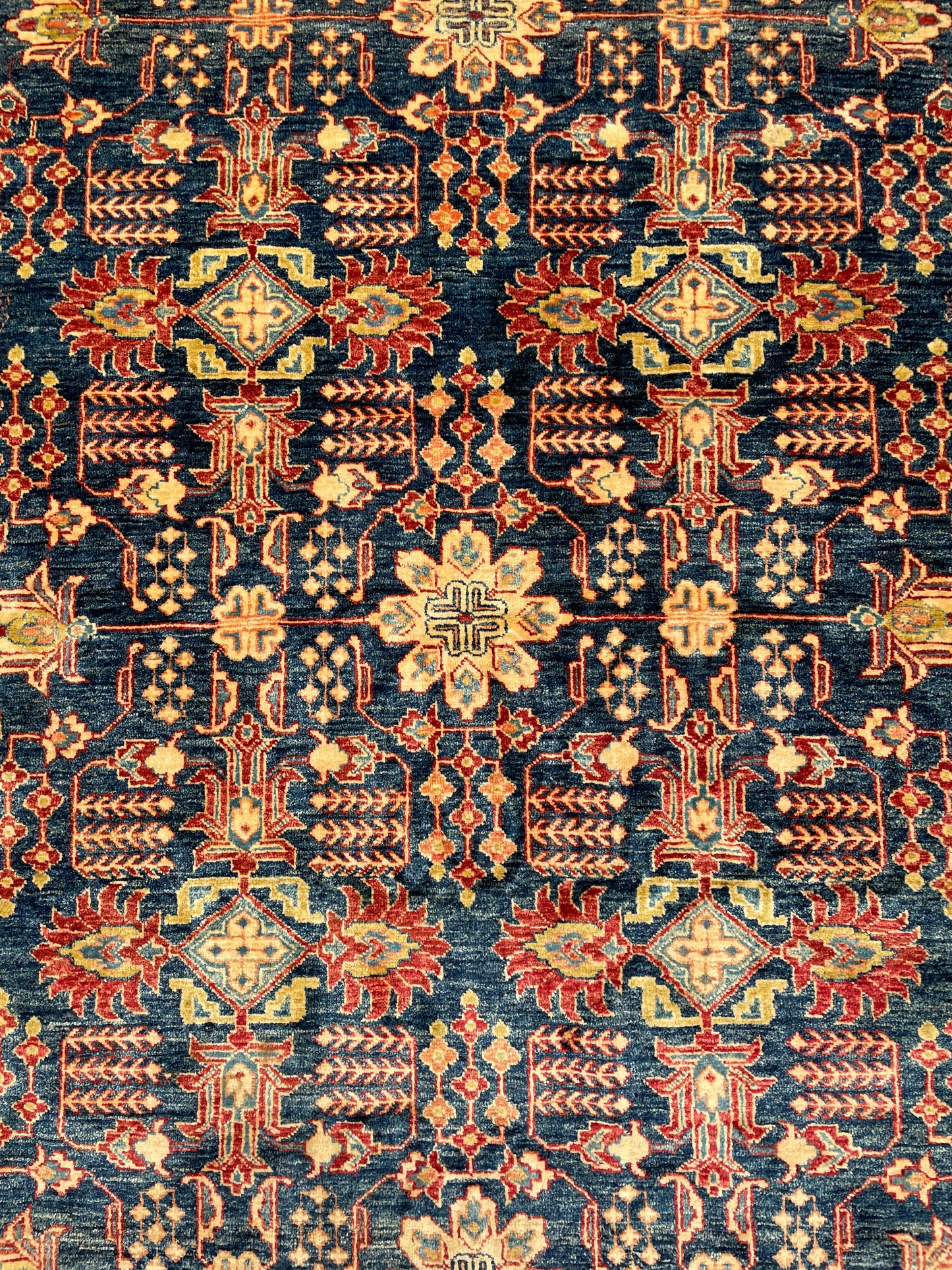 Large Fine Afghan Kazak Carpet