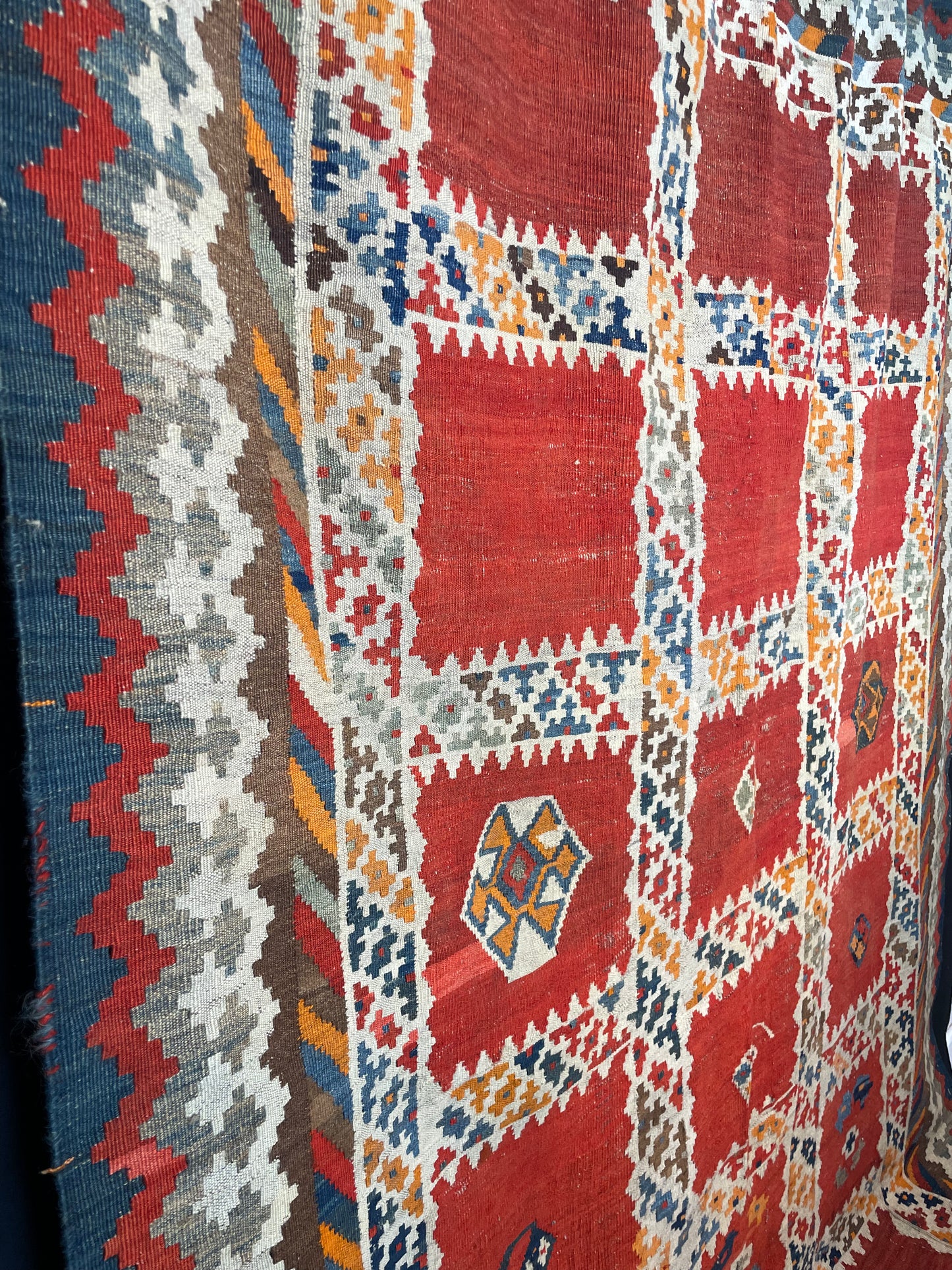Antique Qashqai Kilim