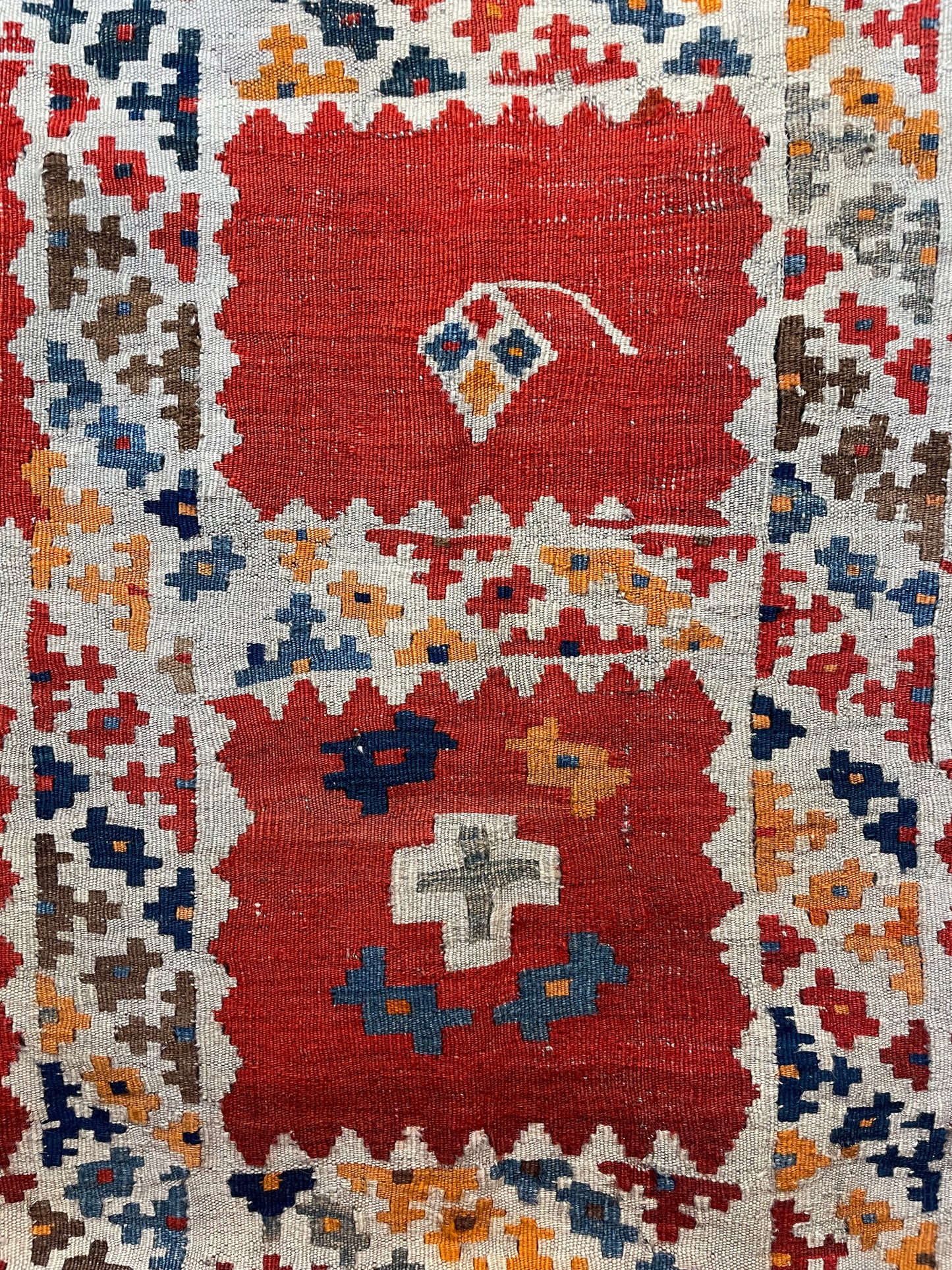 Antique Qashqai Kilim