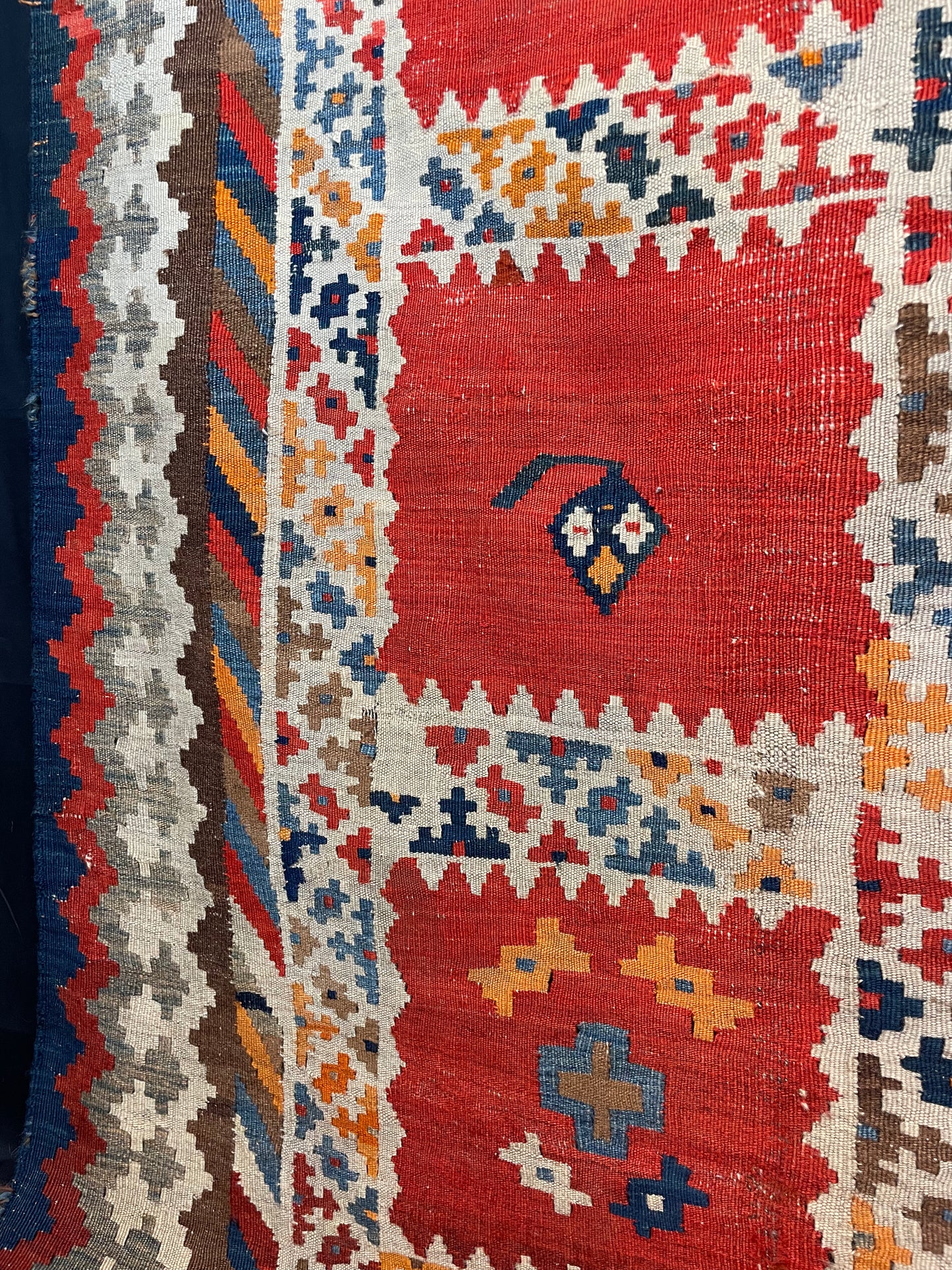 Antique Qashqai Kilim