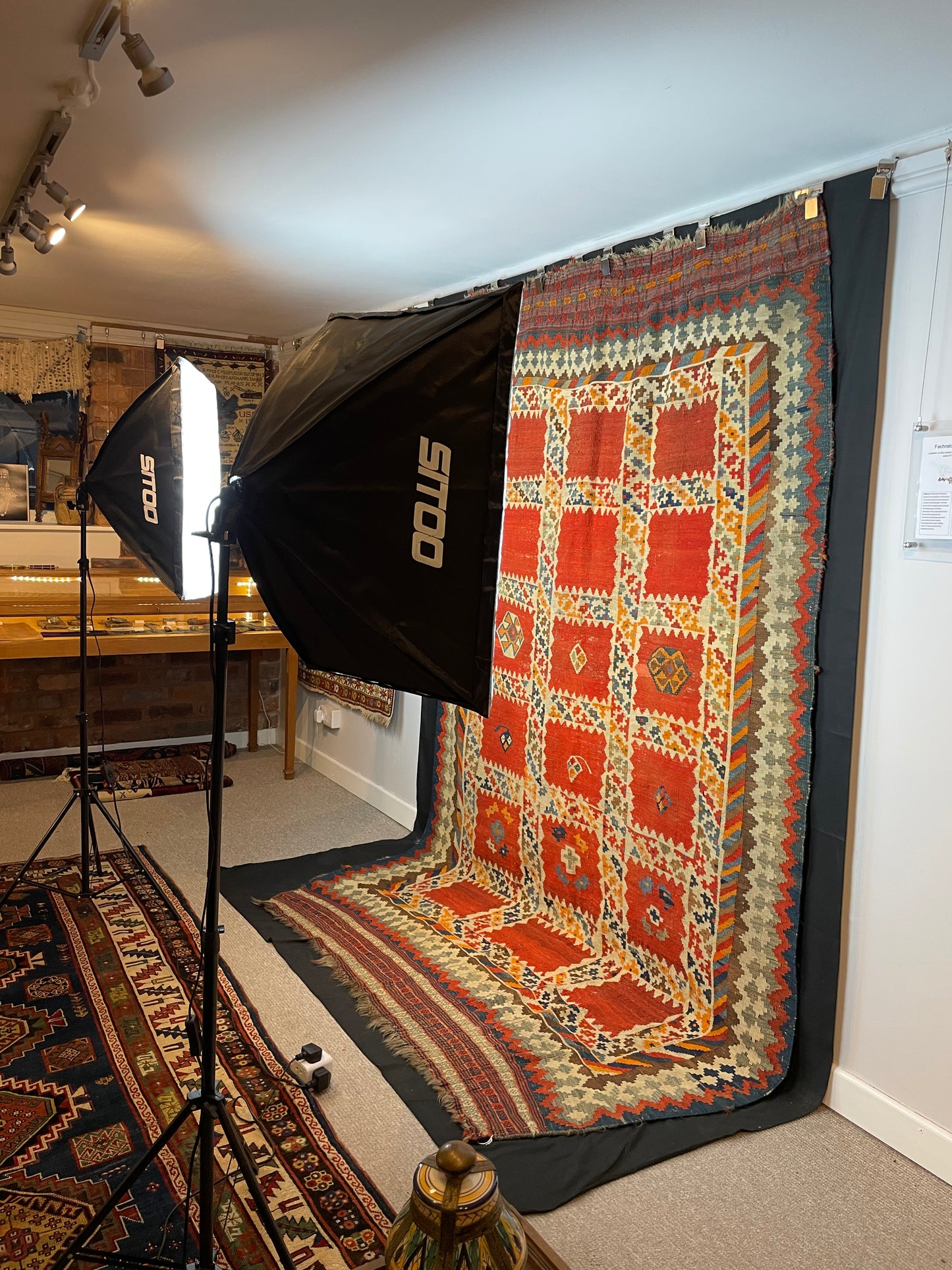 Antique Qashqai Kilim