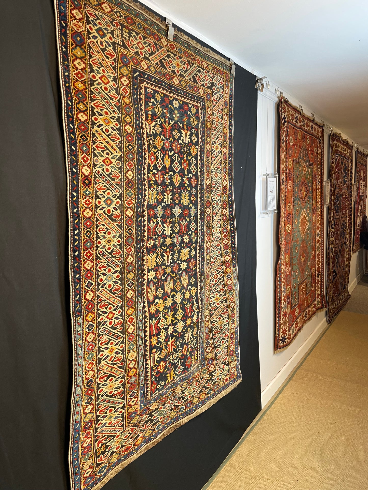 Antique Caucasian Chichi Kuba Rug