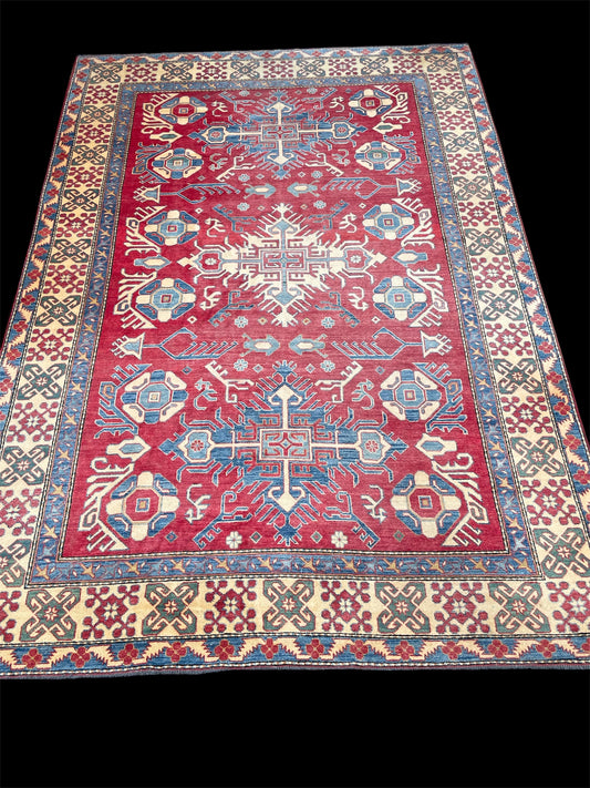 Large Afghan Kazak Rug
