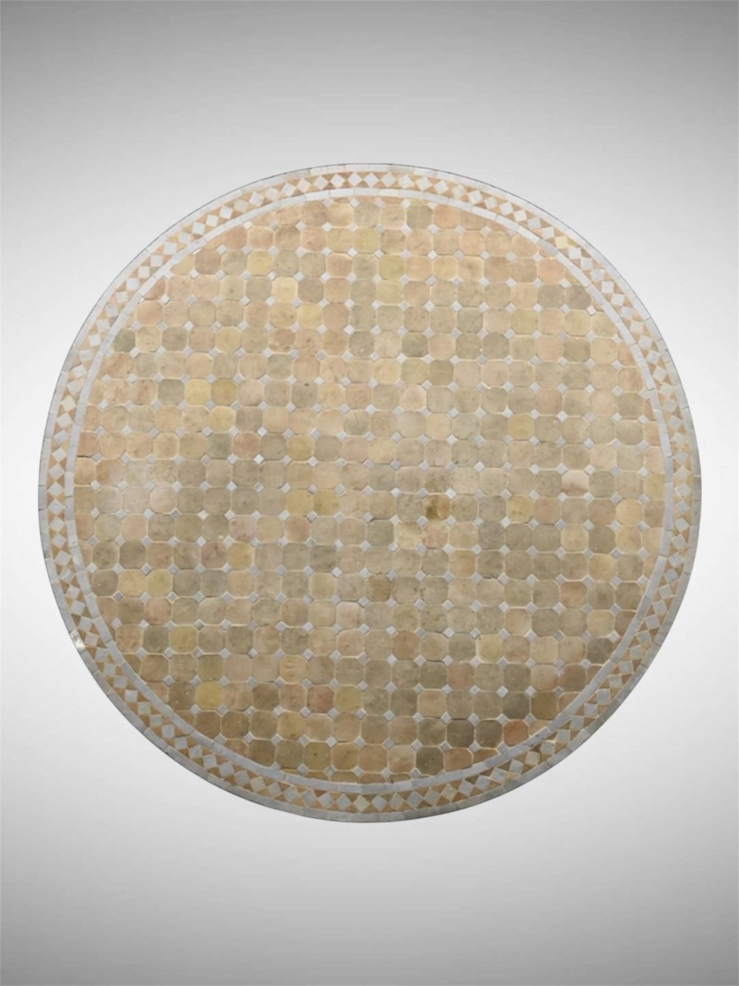 Large Moroccan Mosaic Table Garden/ Patio/ Conservatory
