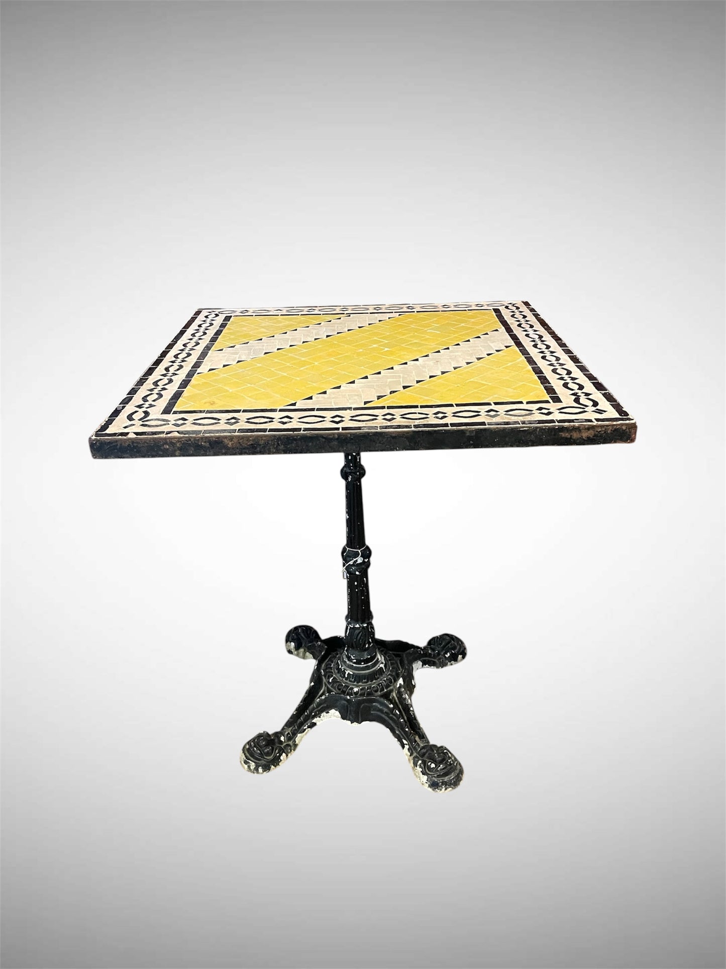 Moroccan Mosaic Bistro Table & 2 Chairs