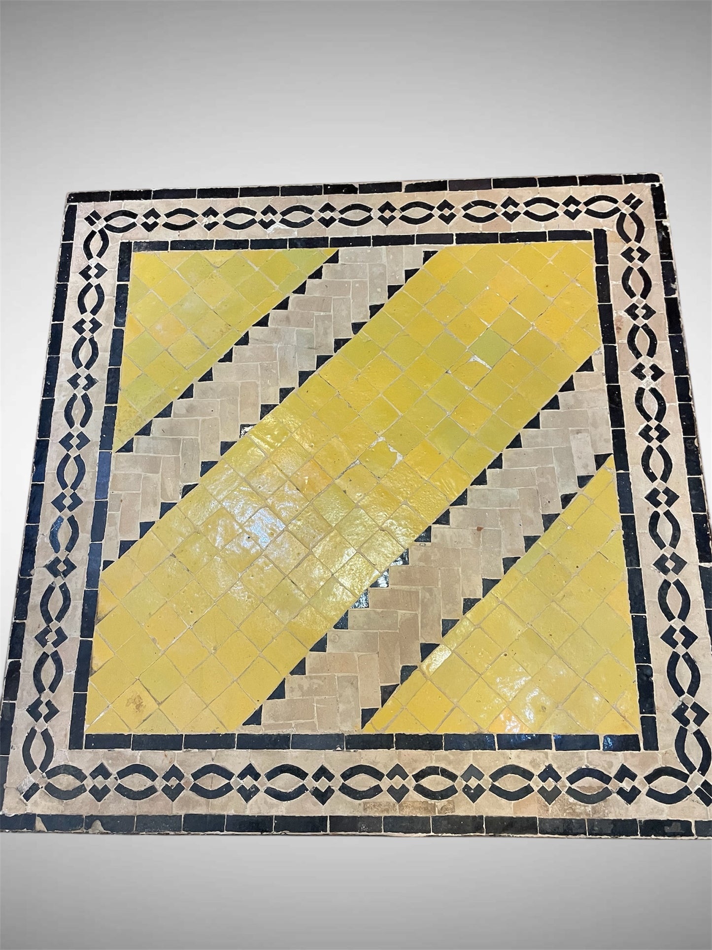 Moroccan Mosaic Bistro Table & 2 Chairs