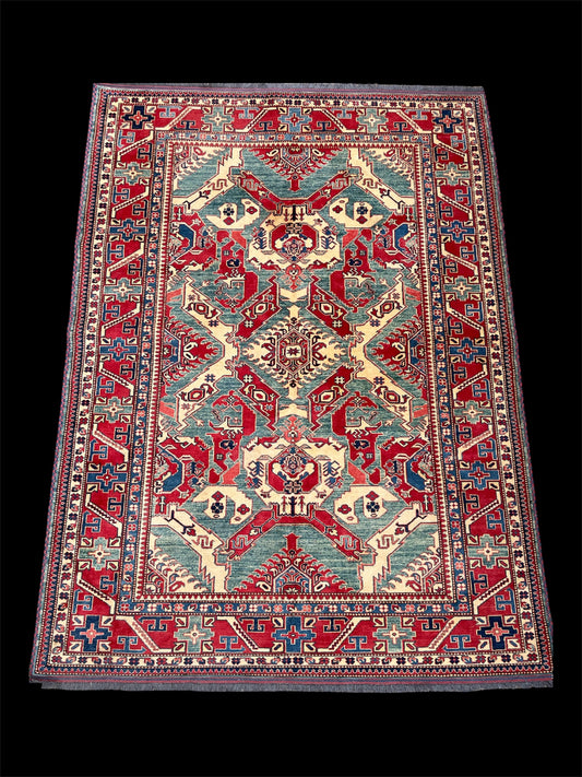 Afghan Caucasian ‘Dragon’ Design Rug