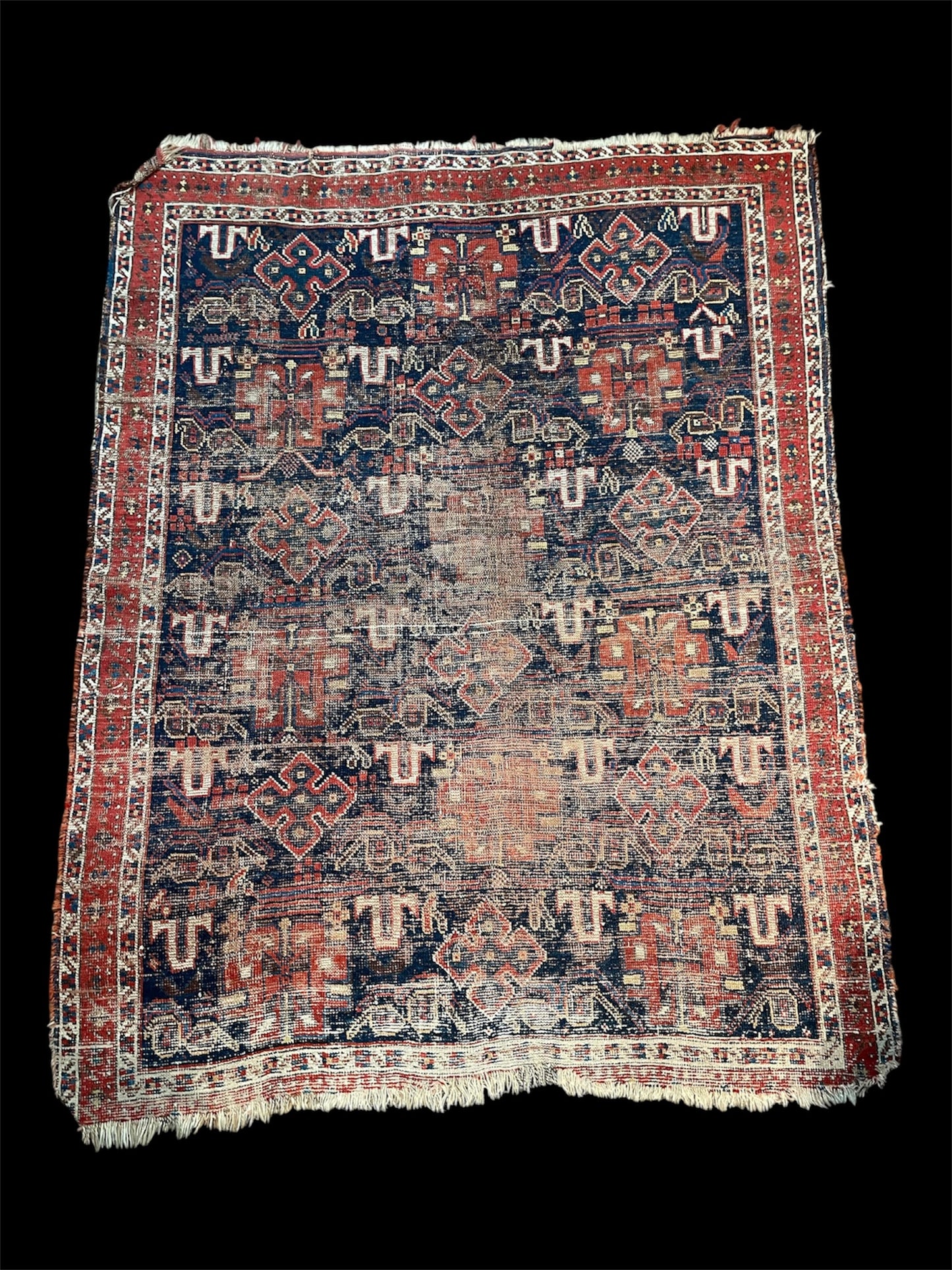 Antique Tribal Afshar Rug