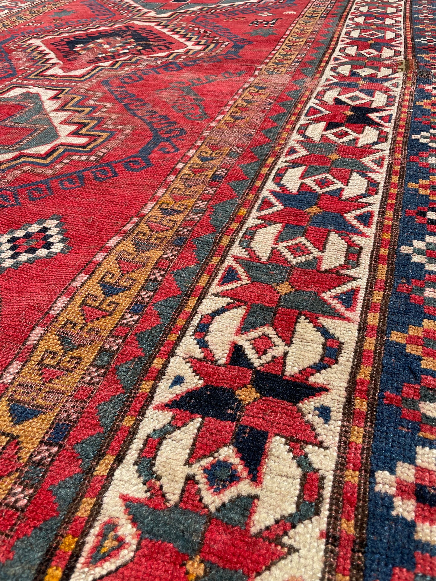 Antique Armenian Kazak Rug