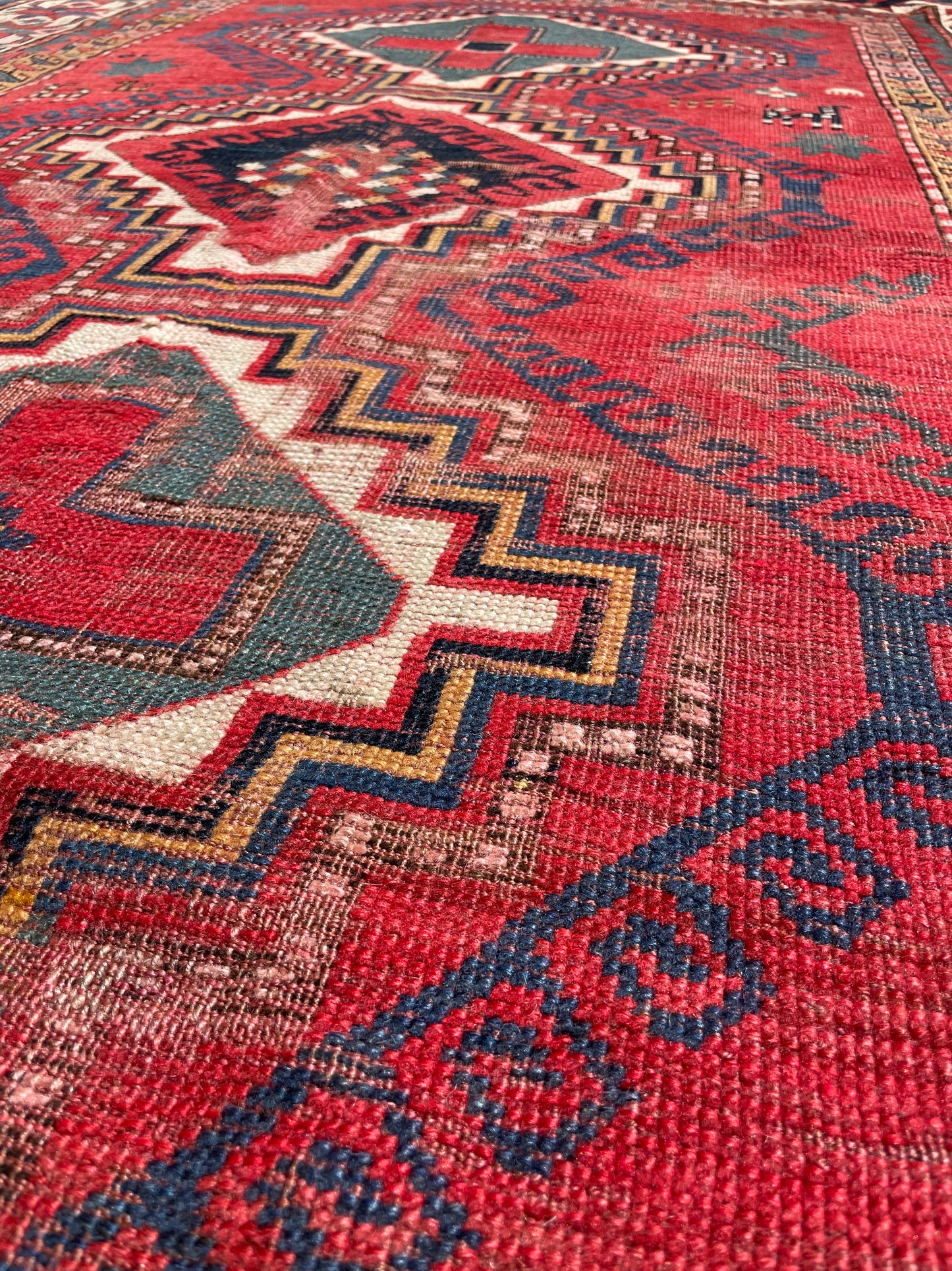 Antique Armenian Kazak Rug