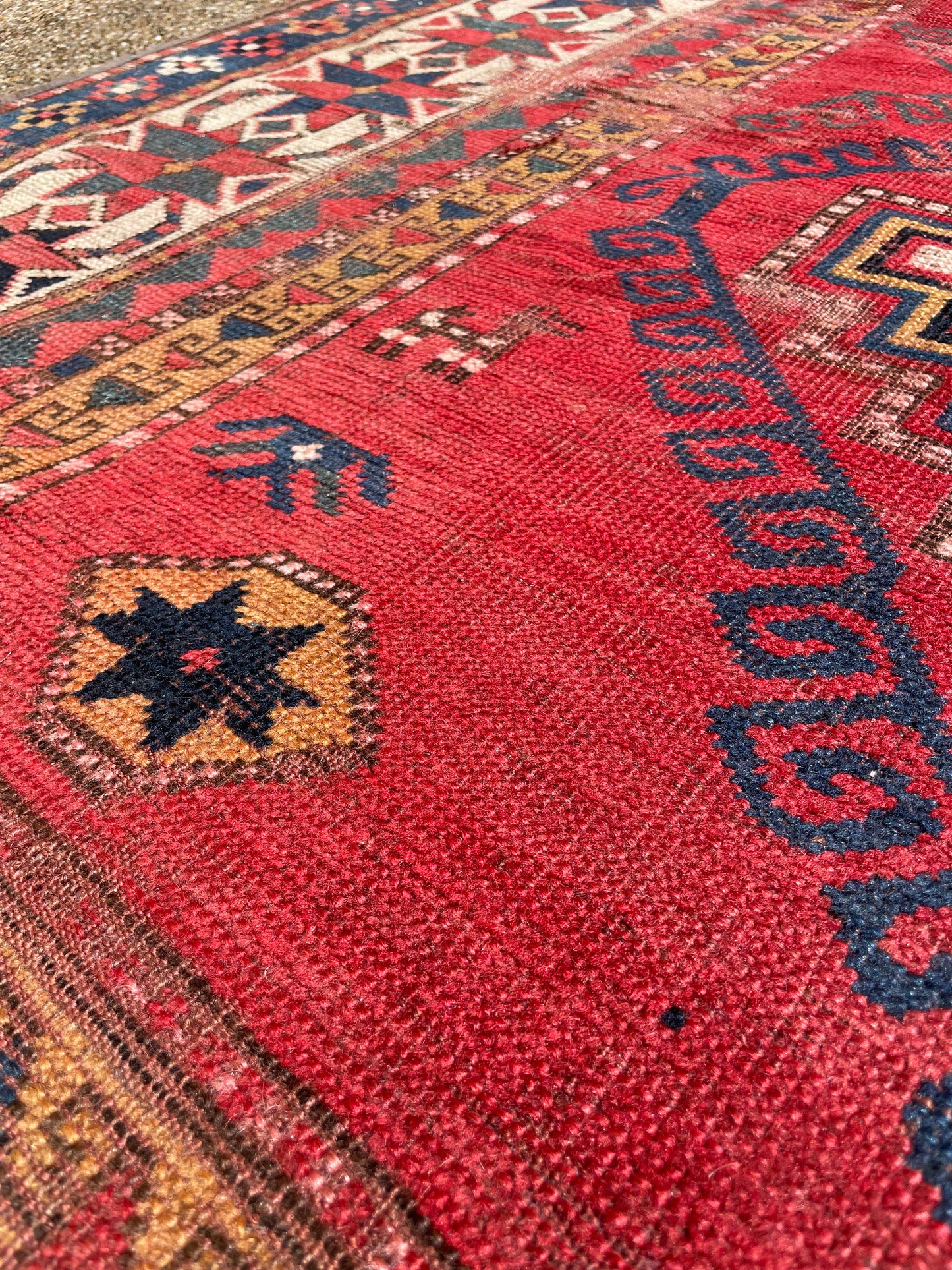 Antique Armenian Kazak Rug