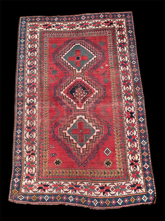 Antique Armenian Kazak Rug