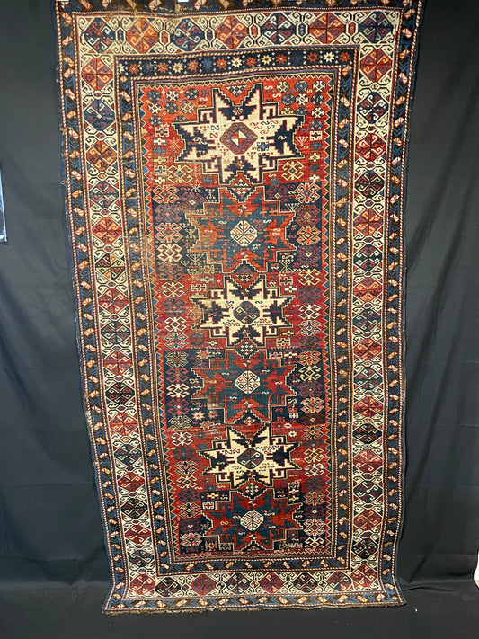Antique Caucasian with Lezghi Stars