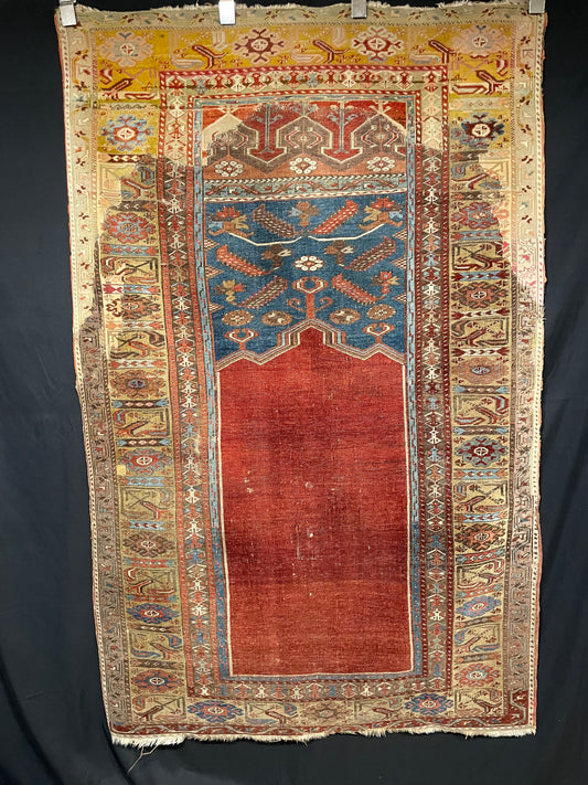 18th Century Anatolian Ladik Prayer Rug