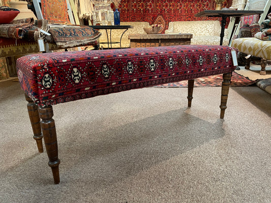 Artisan made Ottoman Upholstered Stool