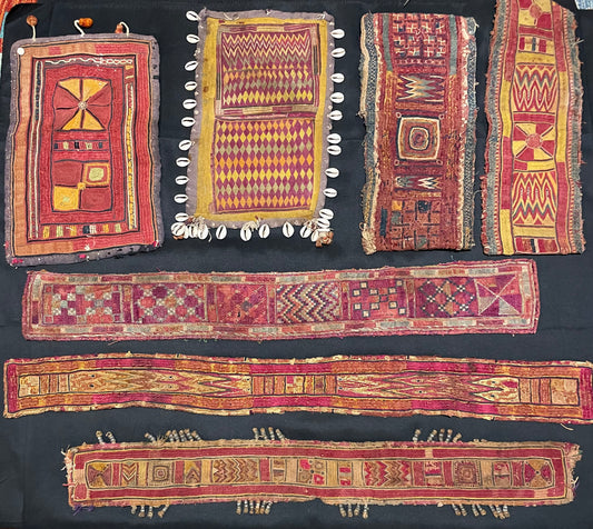 Antique Tribal Banjara Textile Collection -  12 pieces