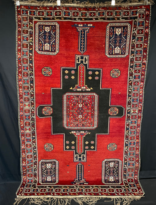 Antique Caucasian Kuba Konagkend rug